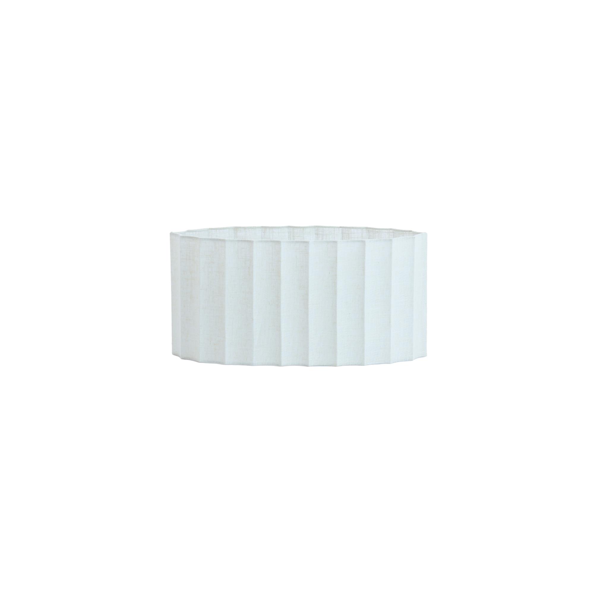 Light & Living lampenkap Disli - wit - 45x21x22cm