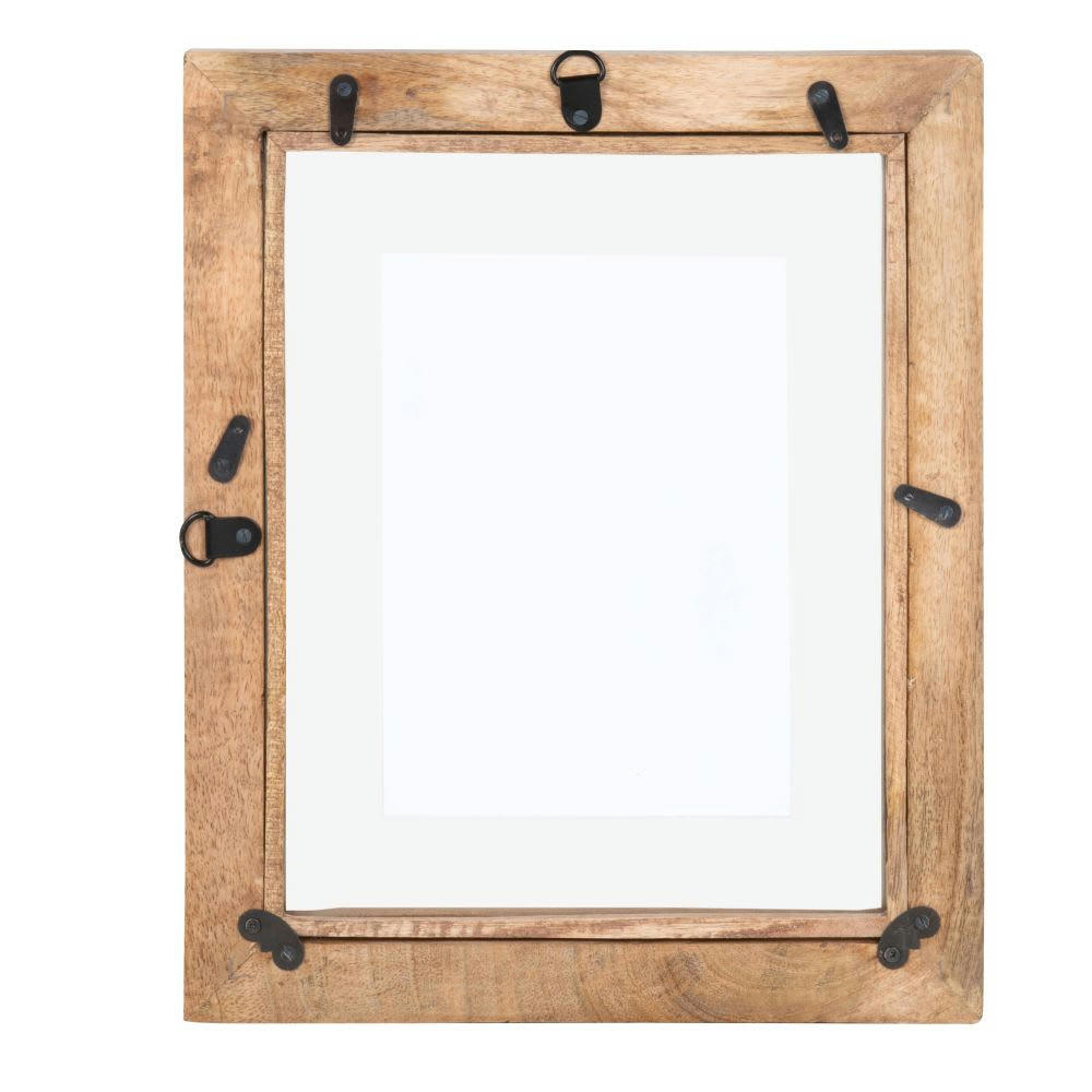 ARSANA - Cadre photo en bois de manguier marron 13x18