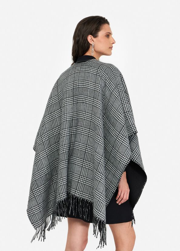 Poncho in principe di galles