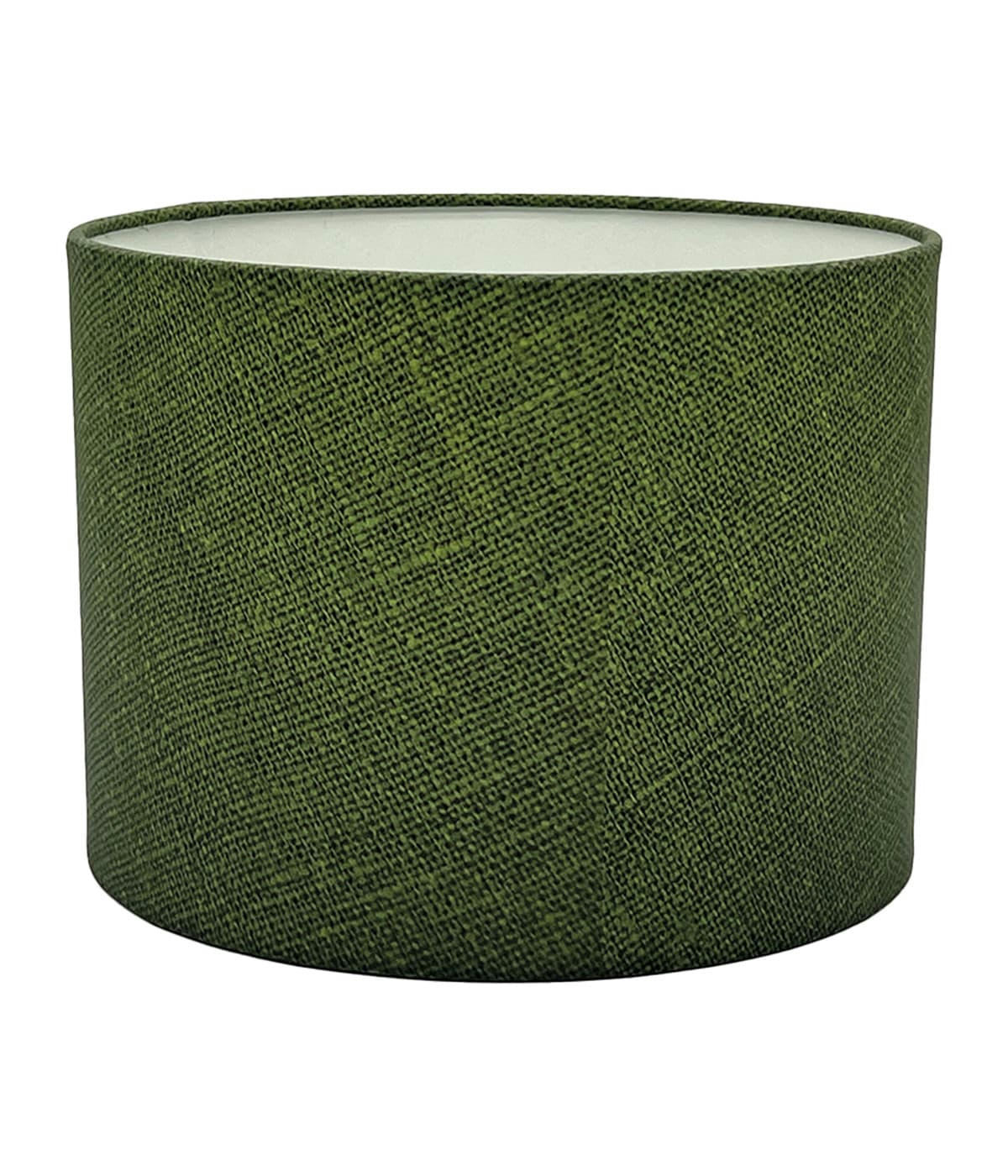 COLOMBE - Abat-jour  chevet Effet Lin Vert D: 20 x H: 15