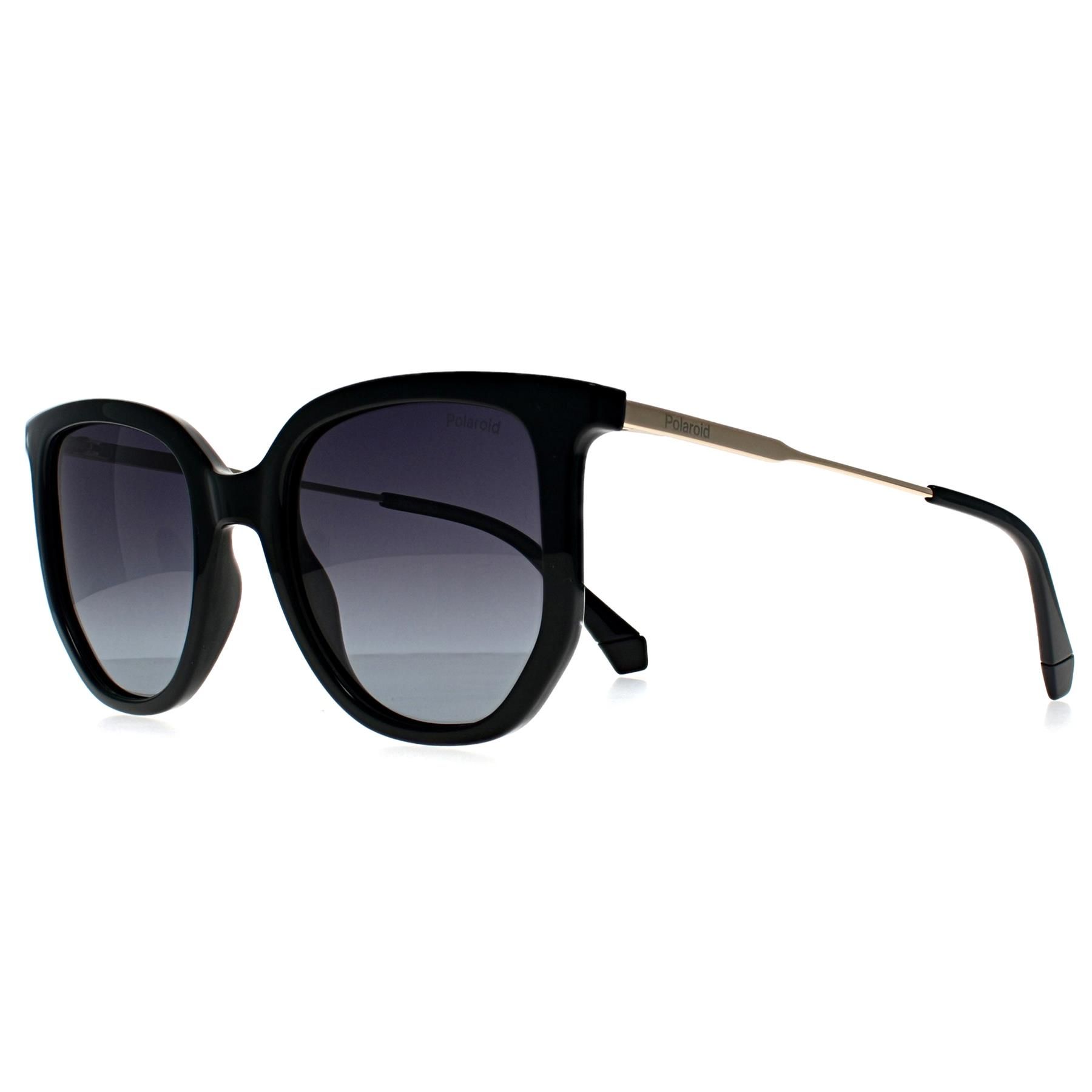 Polaroid Cat Eye Black Grey Gradient Polarized PLD 4185/S/X