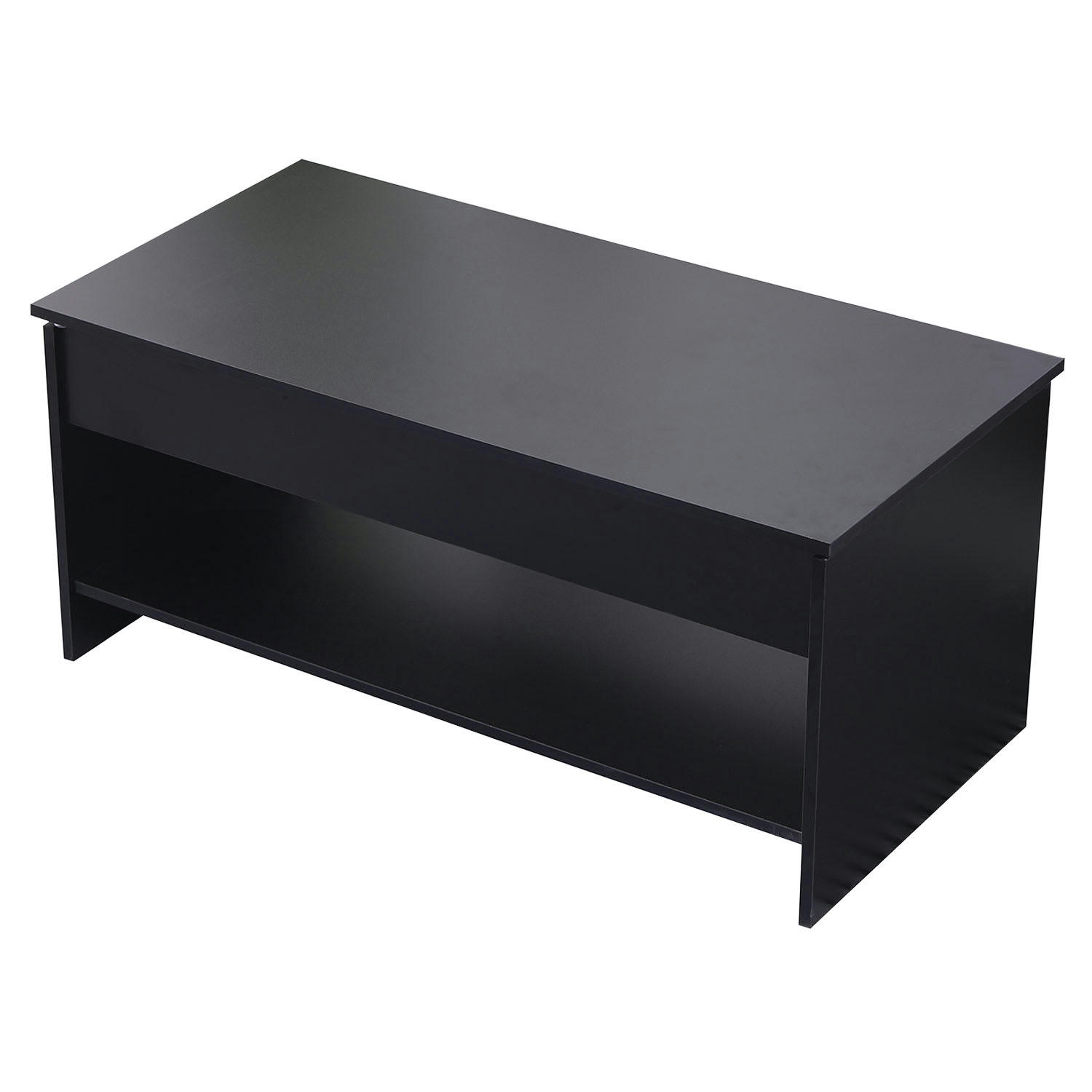 HEDDA - Table basse avec plateau relevable noire