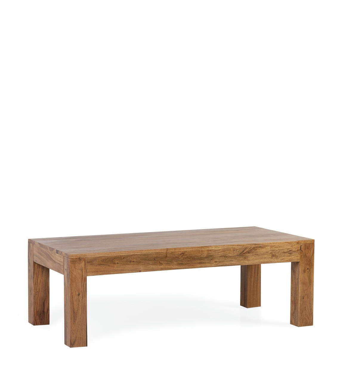 - Table basse en bois beige L 120cm