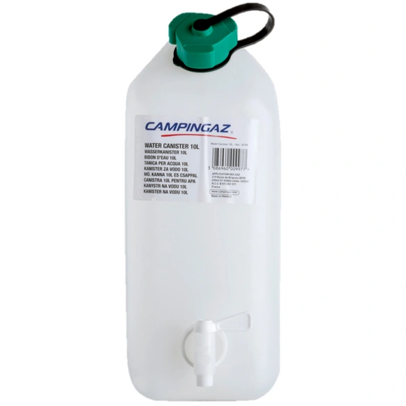 Wasserkanister, 10 l, weiß, Höhe: 34,5 cm
