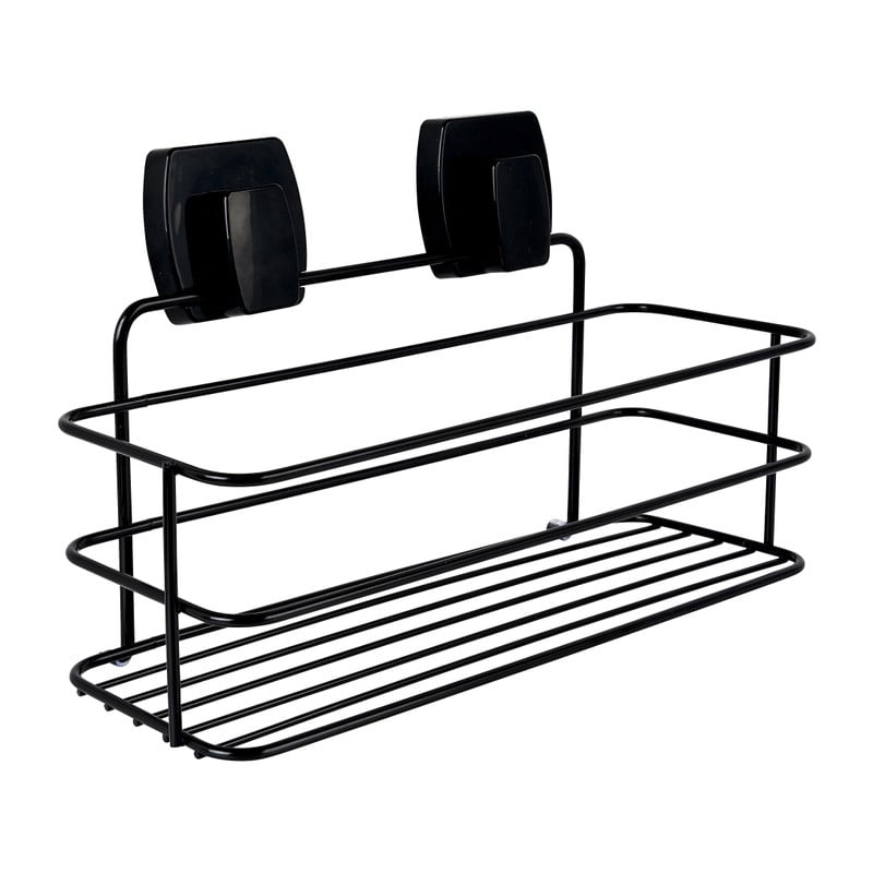 Easy lock doucherekje - zwart - 28x10x12 cm