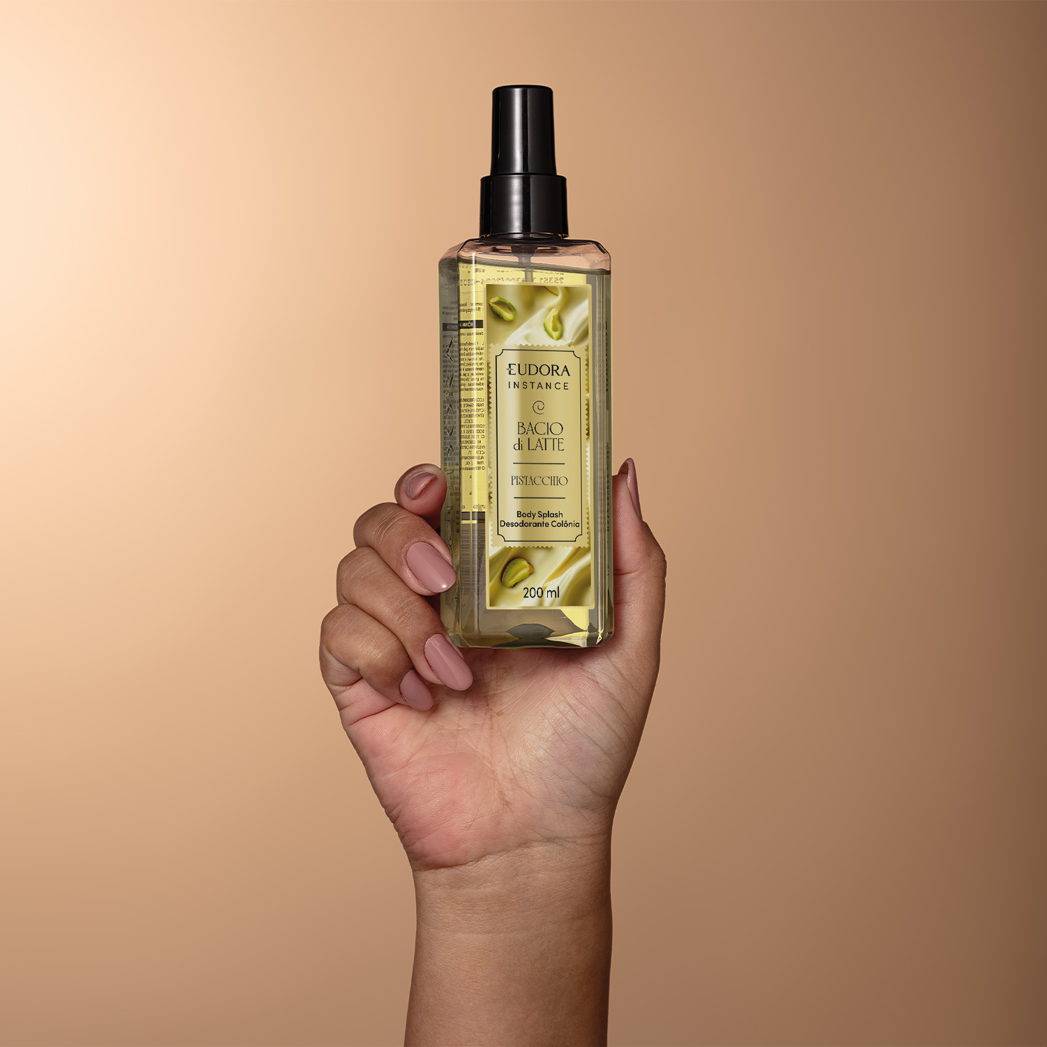 Body Splash Desodorante Colônia Instance Pistacchio 200ml