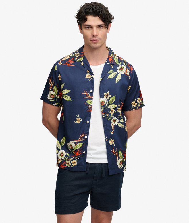 Hawaiian Print Short Sleeve Shirt