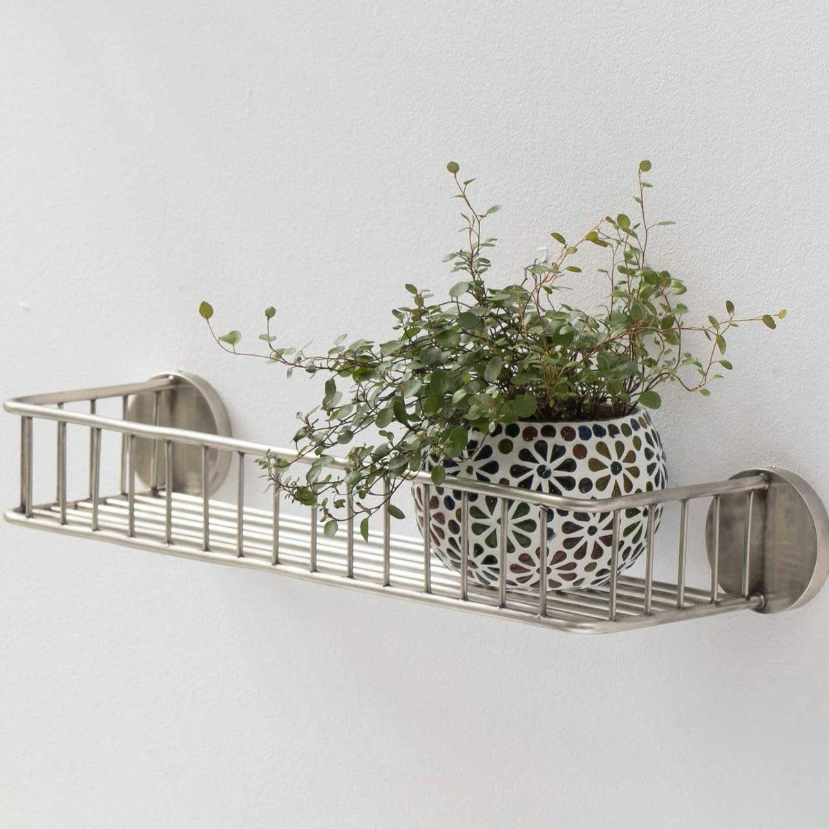 CHAUMONT - Etagère salle de bains laiton