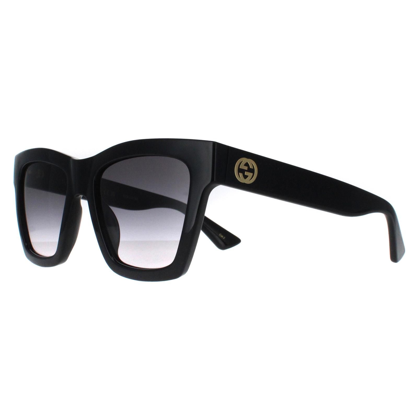 Gucci Square Black Grey Gradient GG1714S
