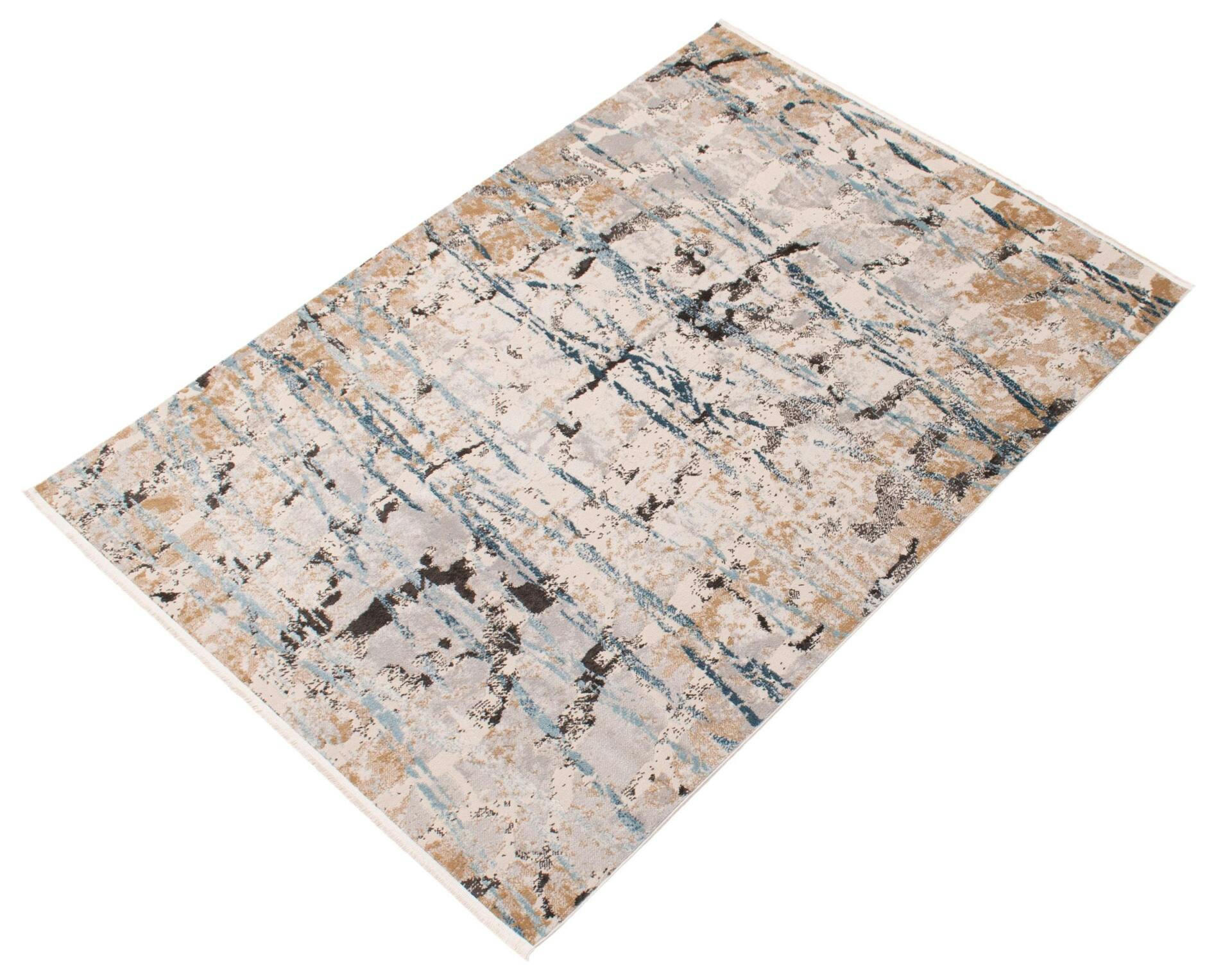 ECARPET Arizona Indoor Area Rug, Blue/Grey, Assorted Sizes