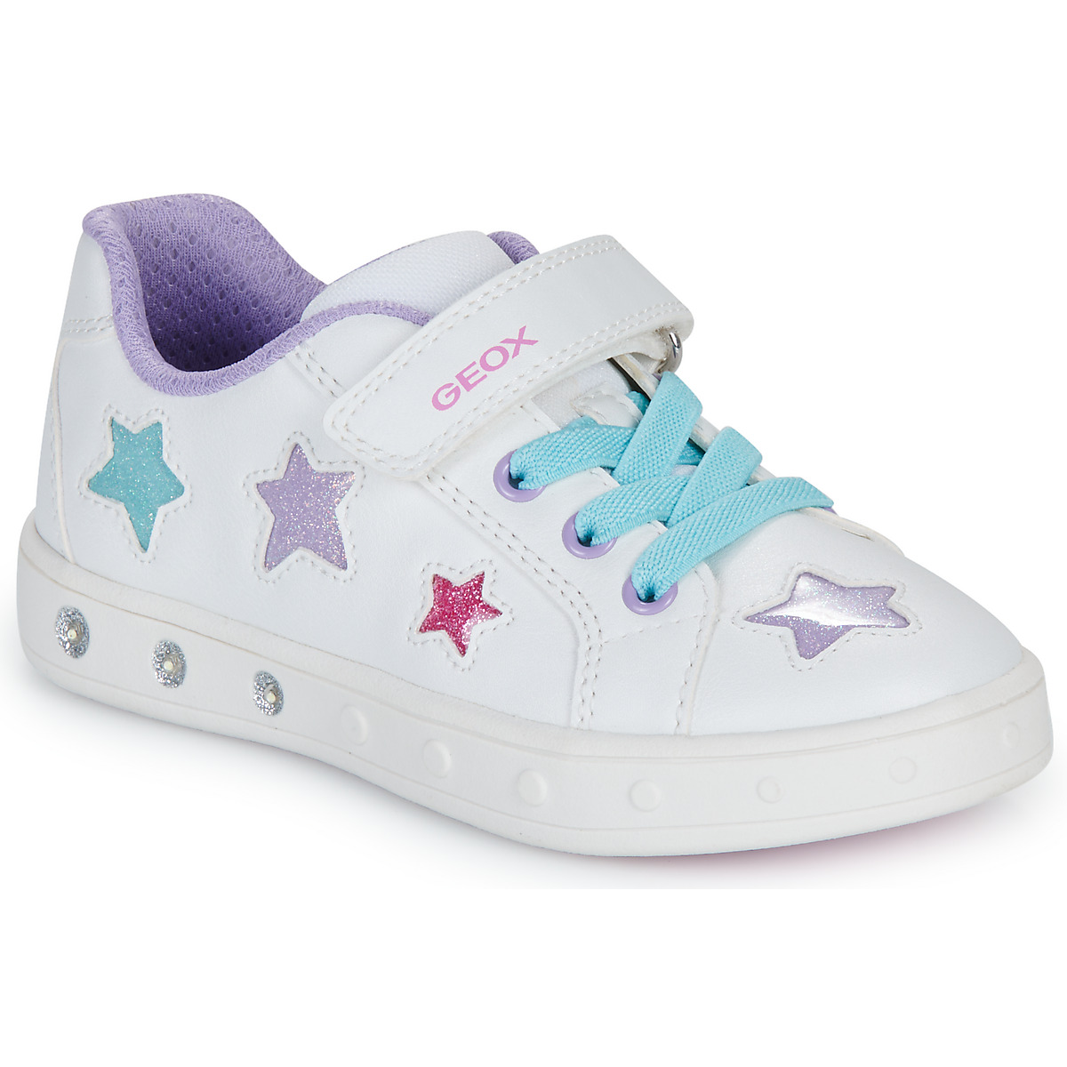 Geox - J SKYLIN GIRL - White / Multicolour