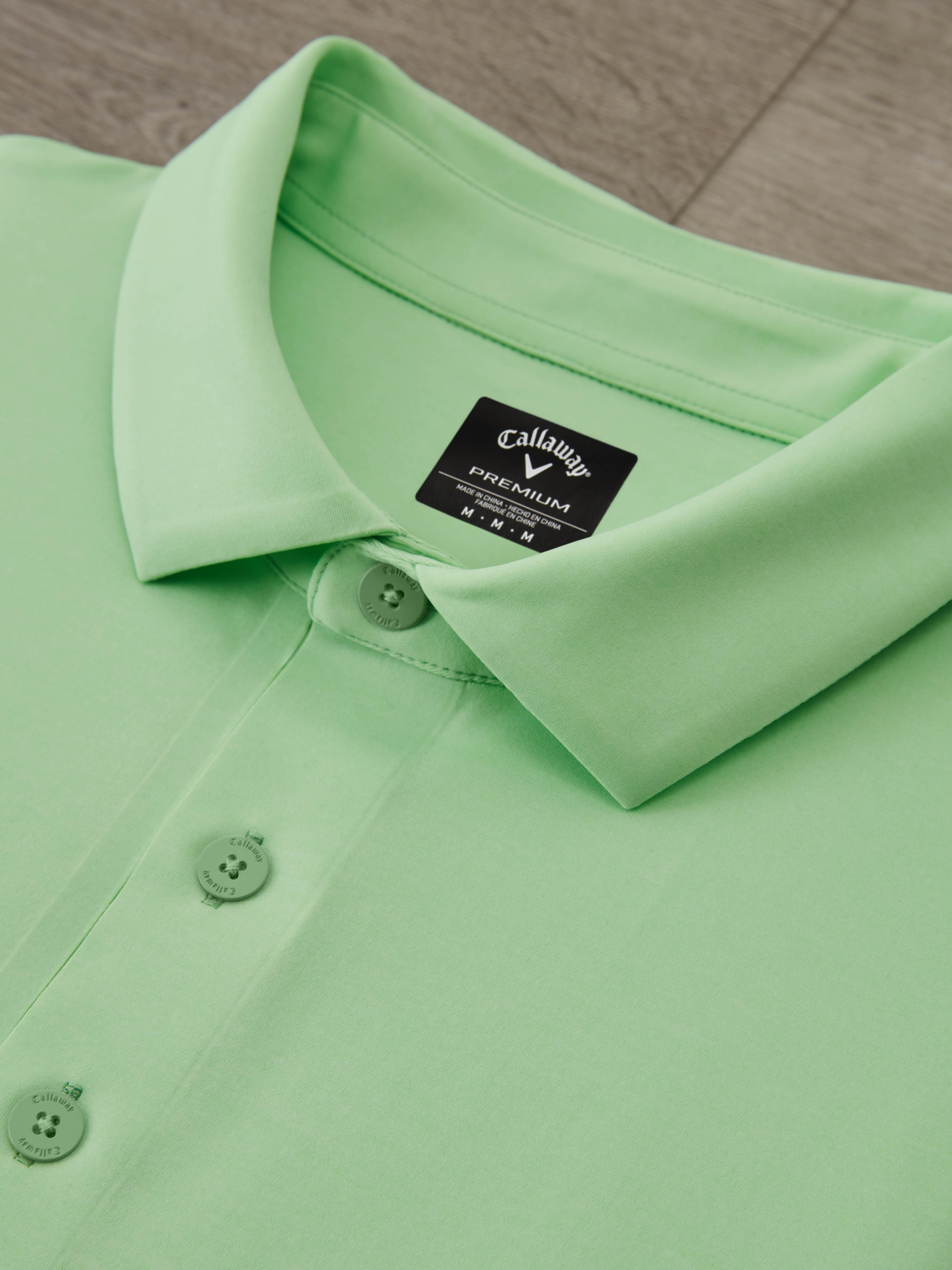 Mens Premium Heather Soft Touch Golf Polo