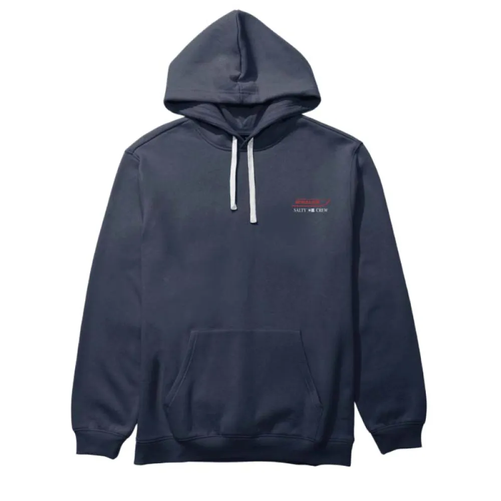 Salty Crew Whaler schematic hoodie