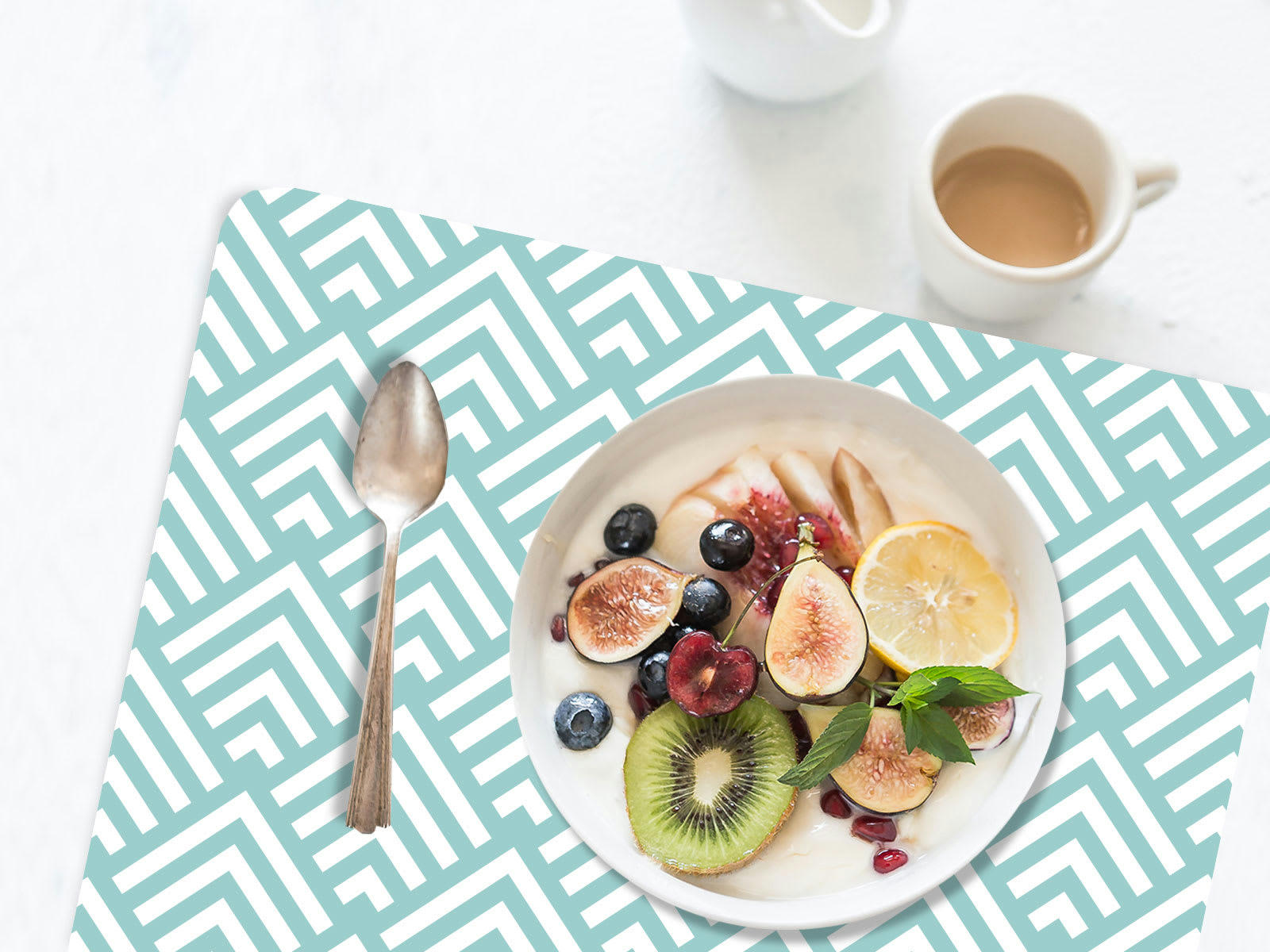 - Set de table crépuscule lagon 36x48cm