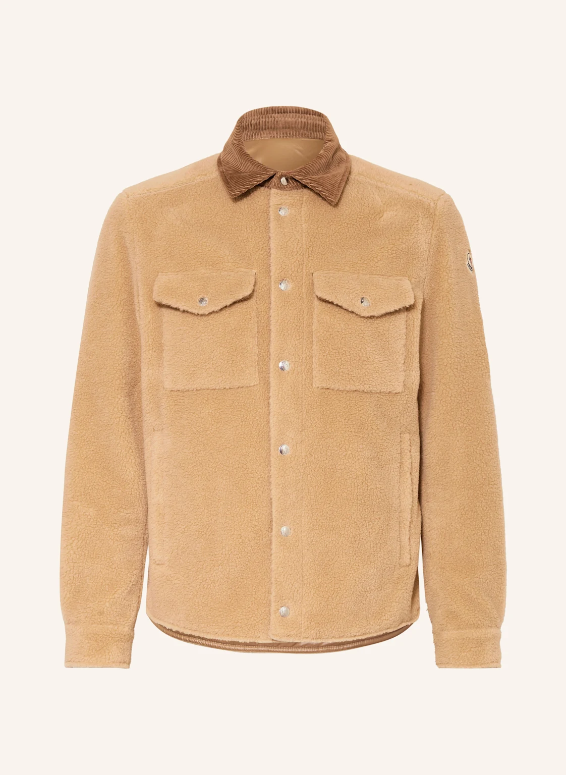 MONCLER Teddyfell-Overshirt