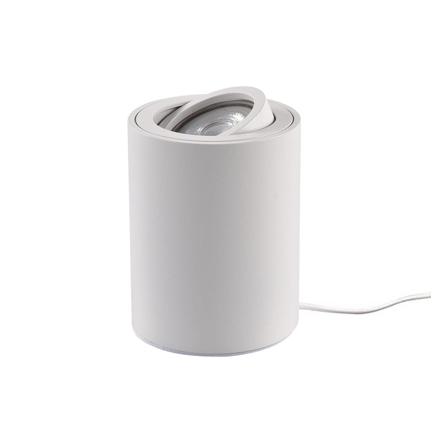 Ylumen tafellamp Fury - 1 lichts - 8 x 10  cm - wit