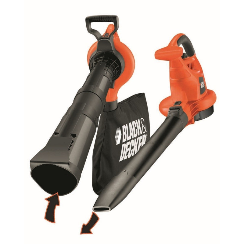 Aspirateur souffleur broyeur électrique GW3030-QS 3000 W BLACK DECKER