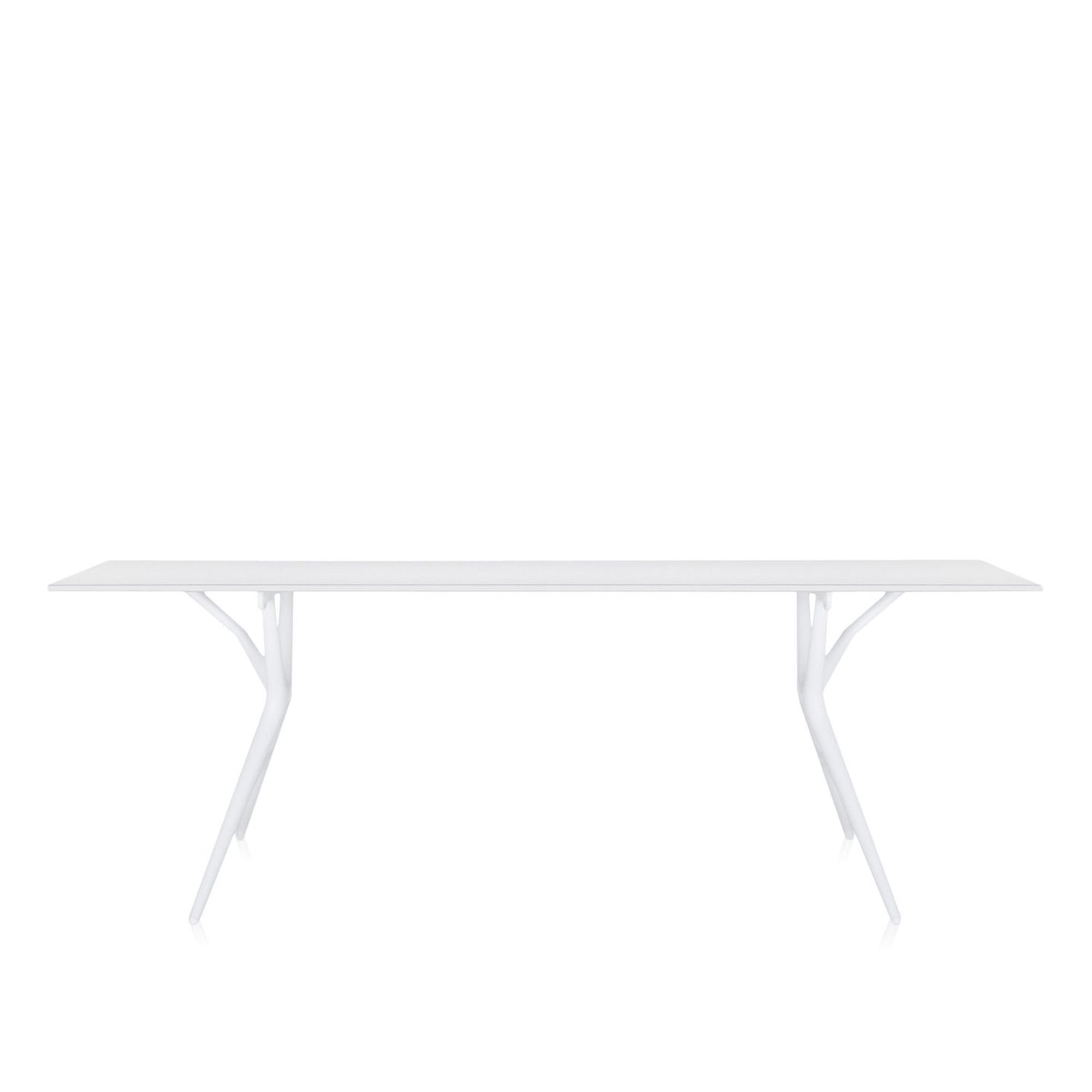 Kartell Spoon Eettafel - 200 x 90 cm - Wit