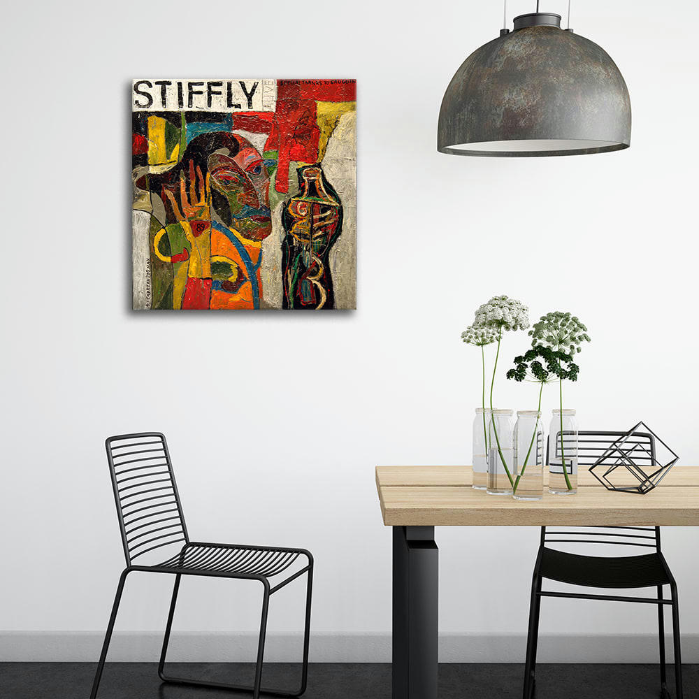- Tableau impression sur toile Stiffly Maxim Bashev 90x90cm