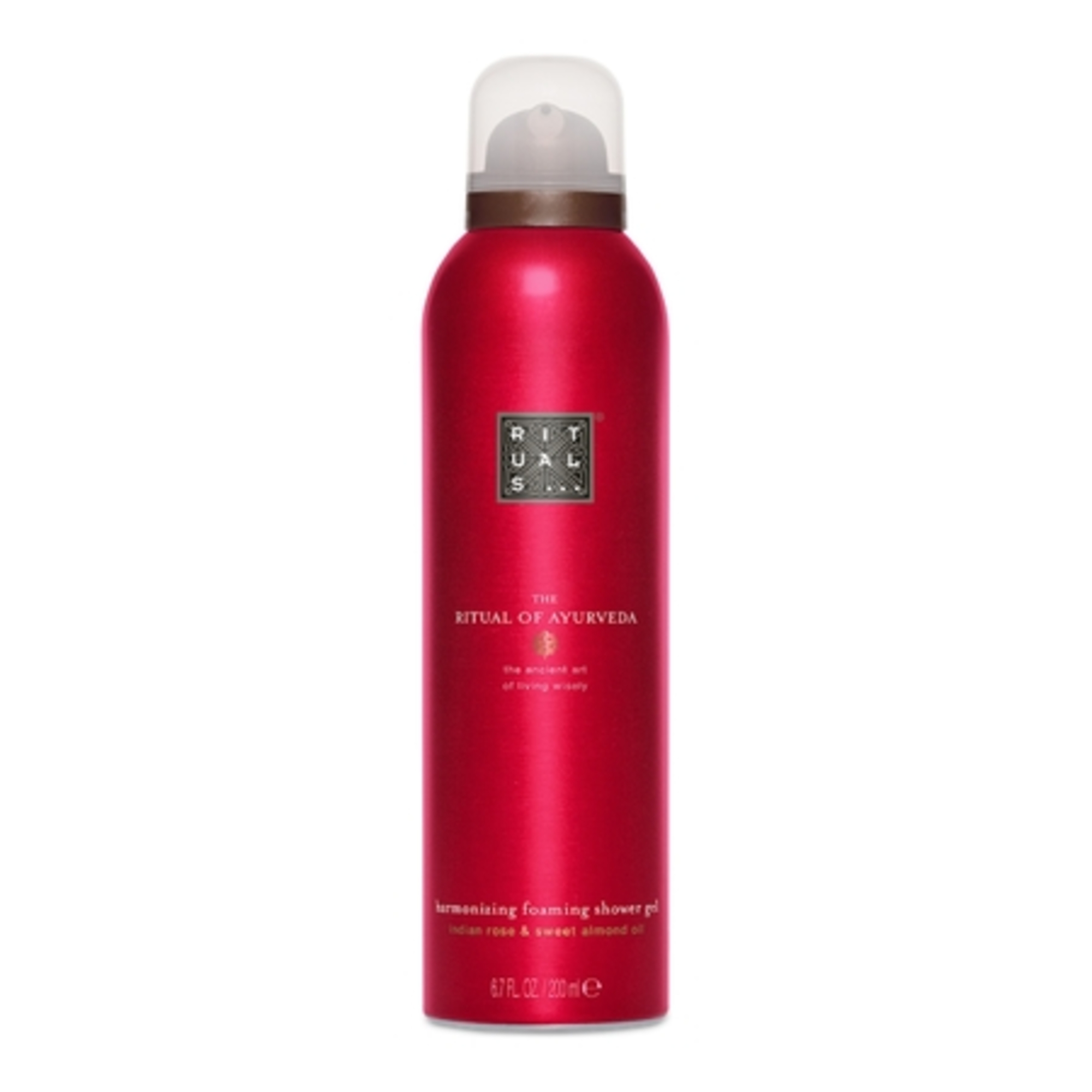 THE RITUAL OF AYURVEDAGel douche moussant rose indien & amande douce