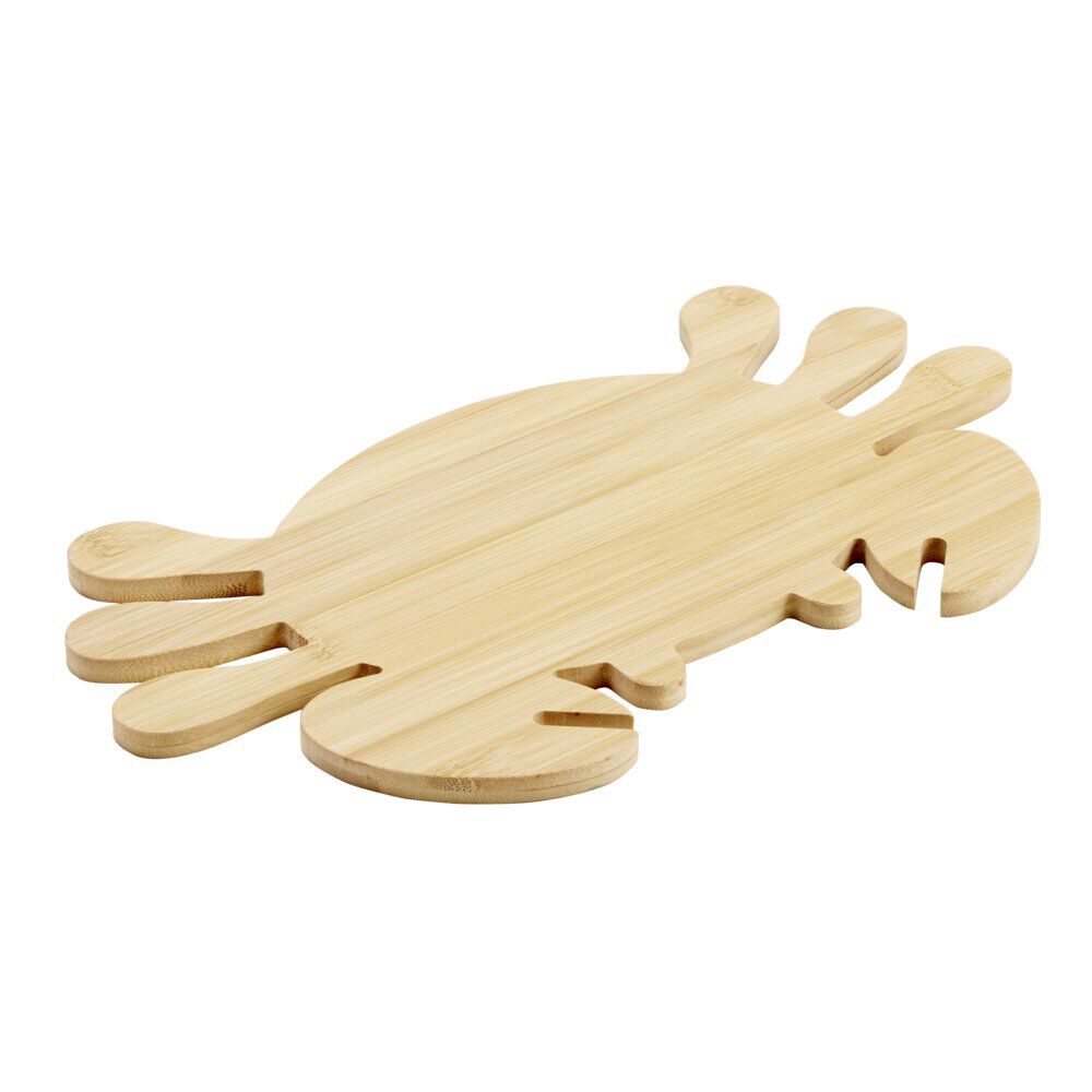 Planche à découper en bambou forme crabe 20,5x36cm
