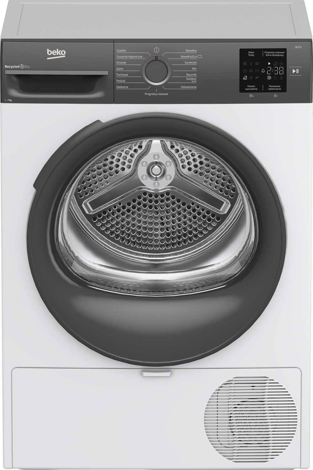 Suszarka BEKO BM3T37239WAR 7kg Pompa ciepła AquaWave Slim
