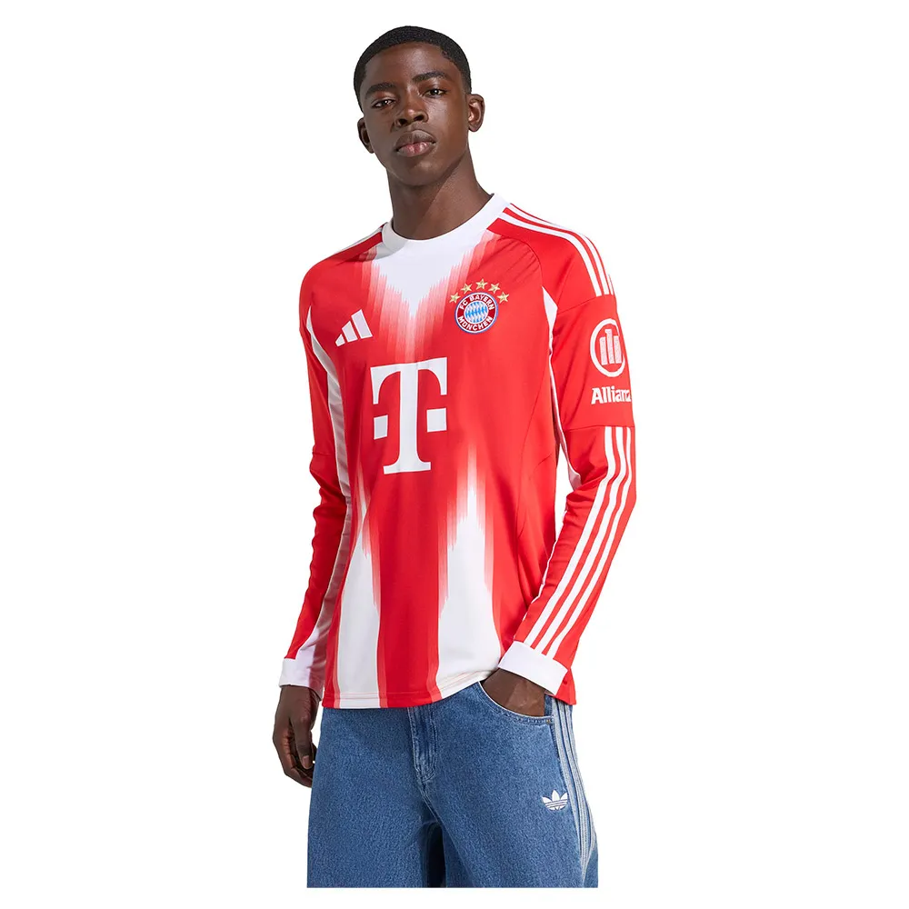 adidas FC Bayern 25/26 home long sleeve T-shirt