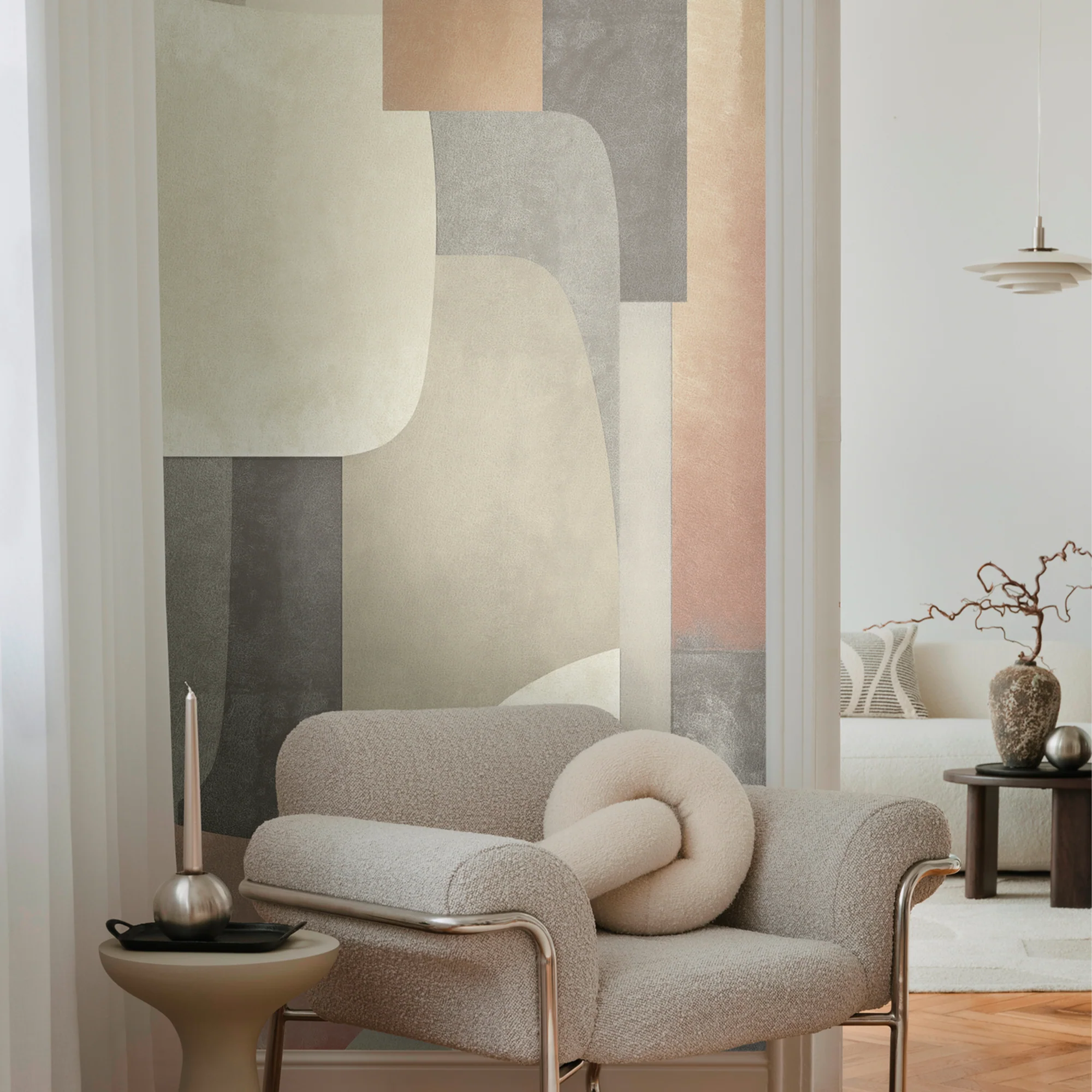 CosmoLiving Papier peint panoramique L GUSTAV 159 x 280 cm