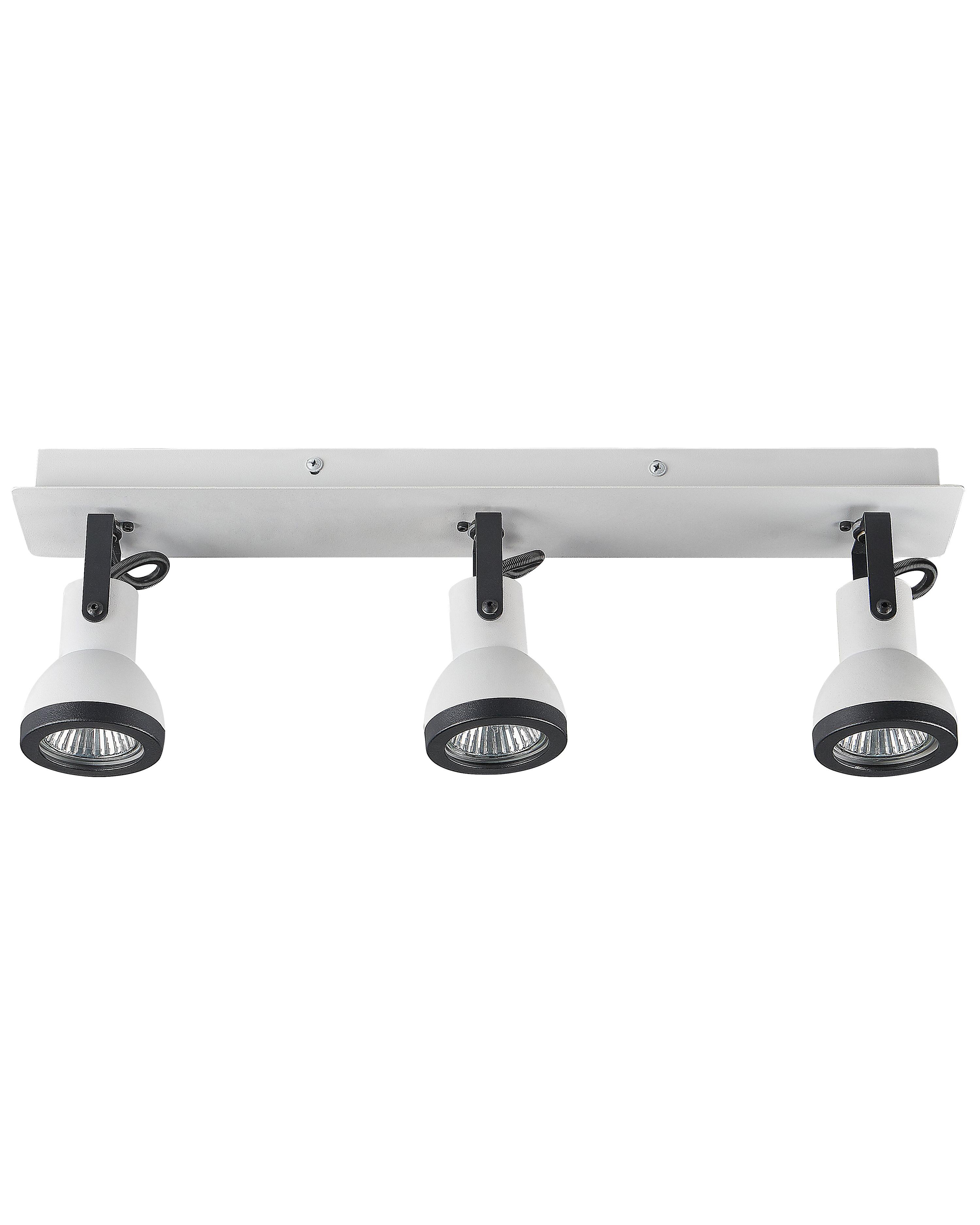 3 Light Spotlight BARO Adjustable Metal White