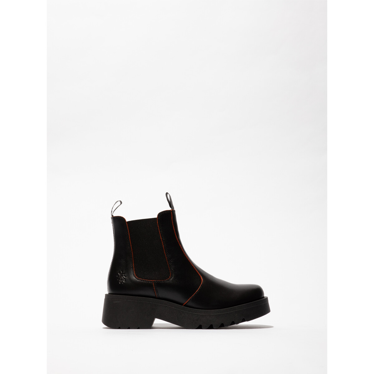 Fly London - MEDI - Black / Red