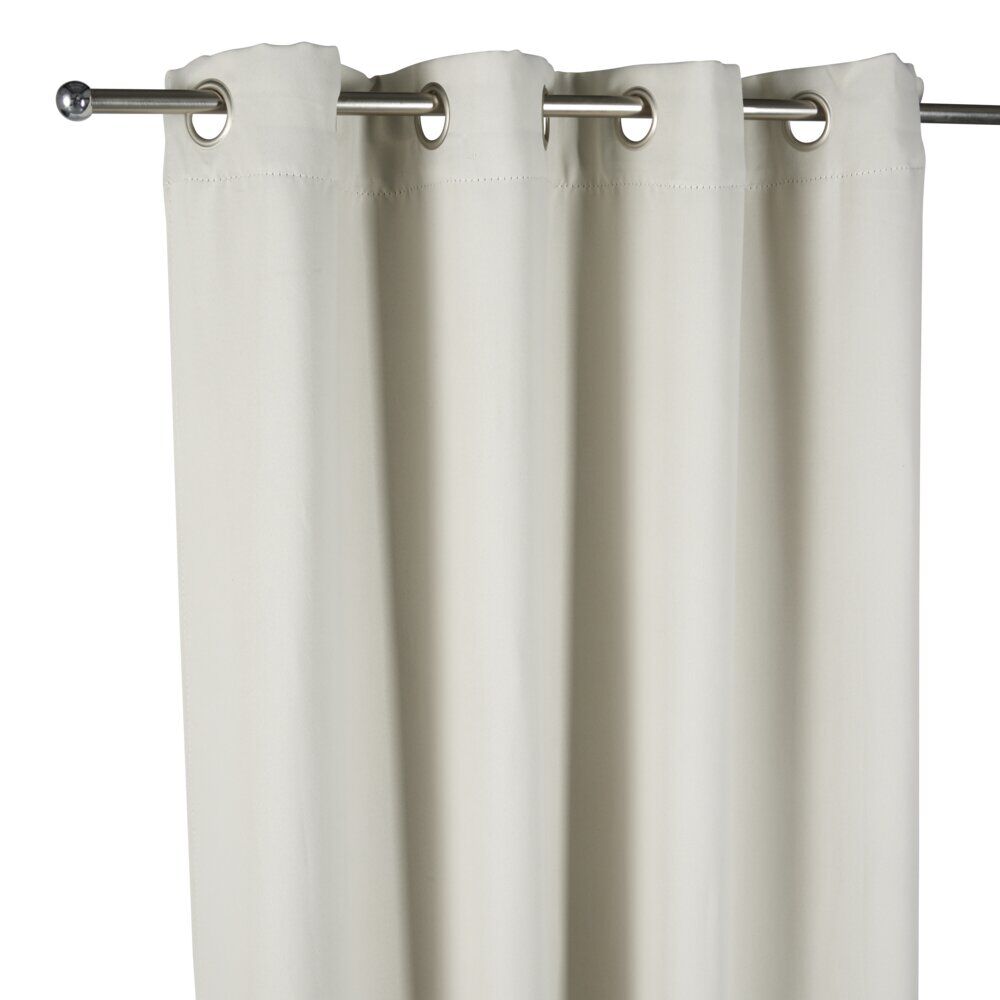 Rideau occultant fenêtre beige 140x180cm