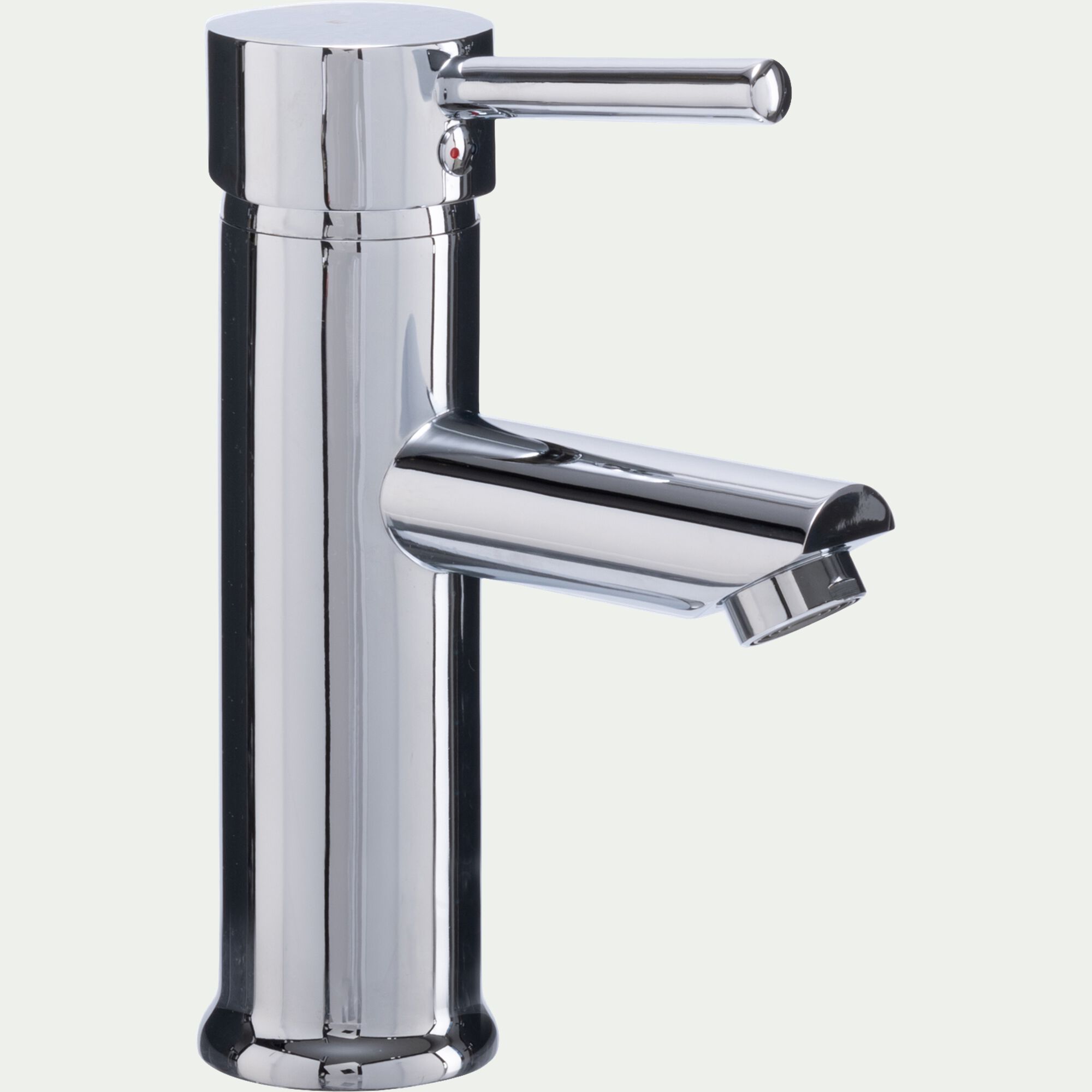 PEGASE - Mitigeur bas de lavabo en chrome H18,90cm - argenté