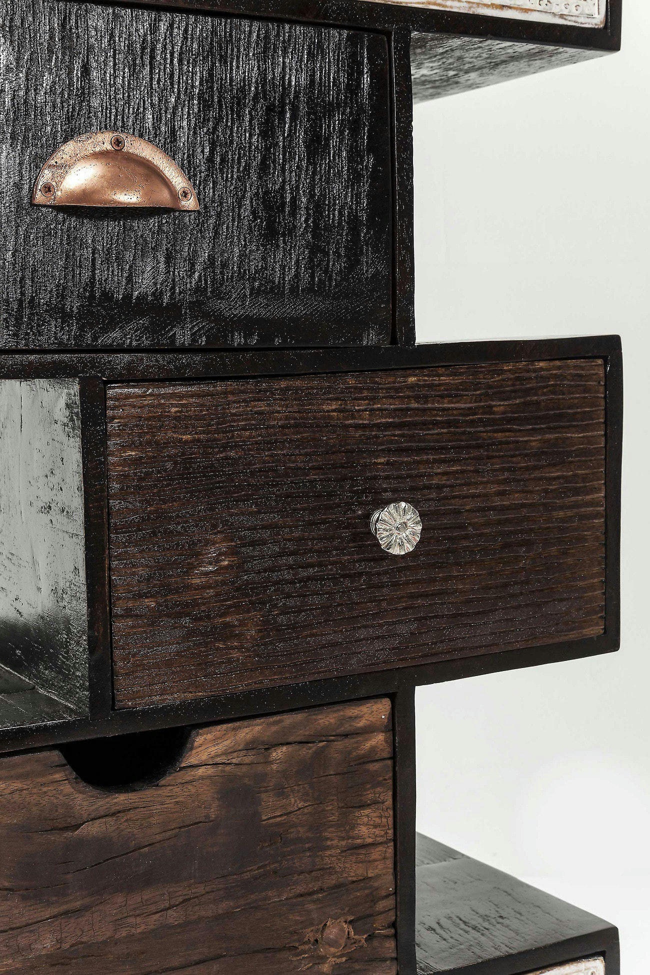 FINCA - Chiffonnier 6 tiroirs en manguier massif