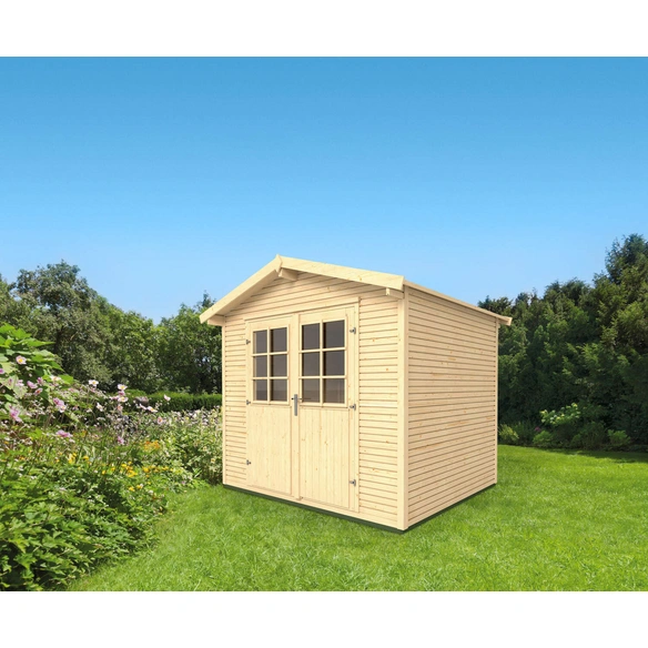 Gartenhaus »218 Gr. 4«, Holz, BxHxT: 320 x 234 x 295 cm (Außenmaße inkl. Dachüberstand)