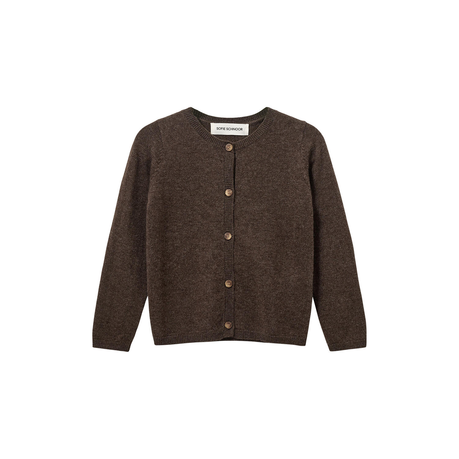 CisseSK Cardigan, brown fudge