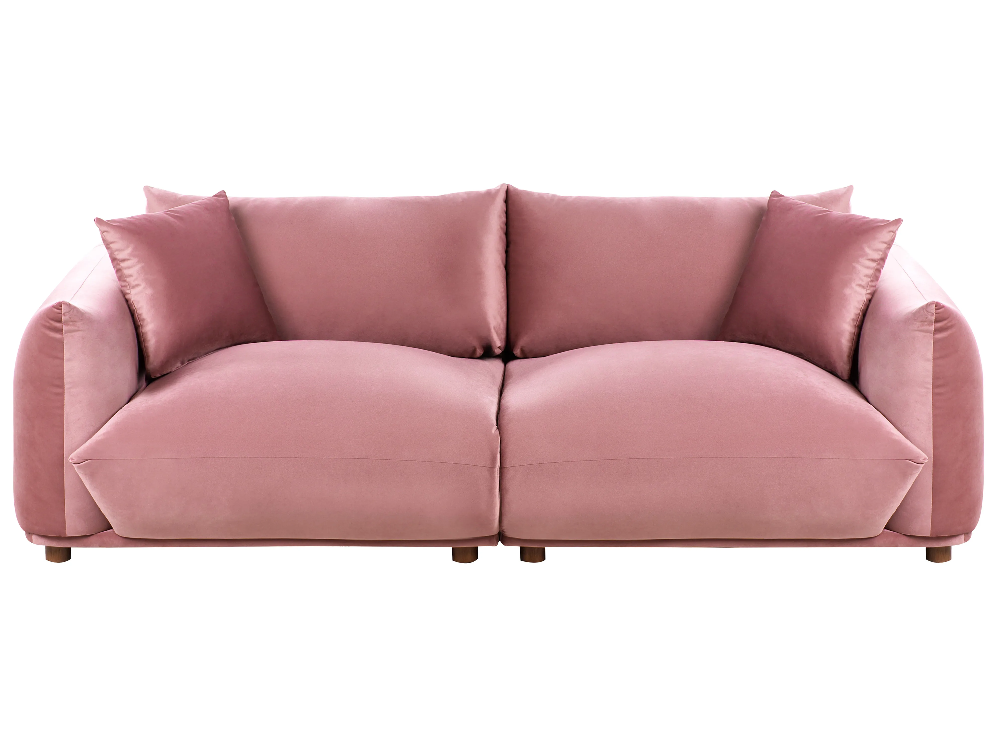 Armchair LUVOS Velvet Pink