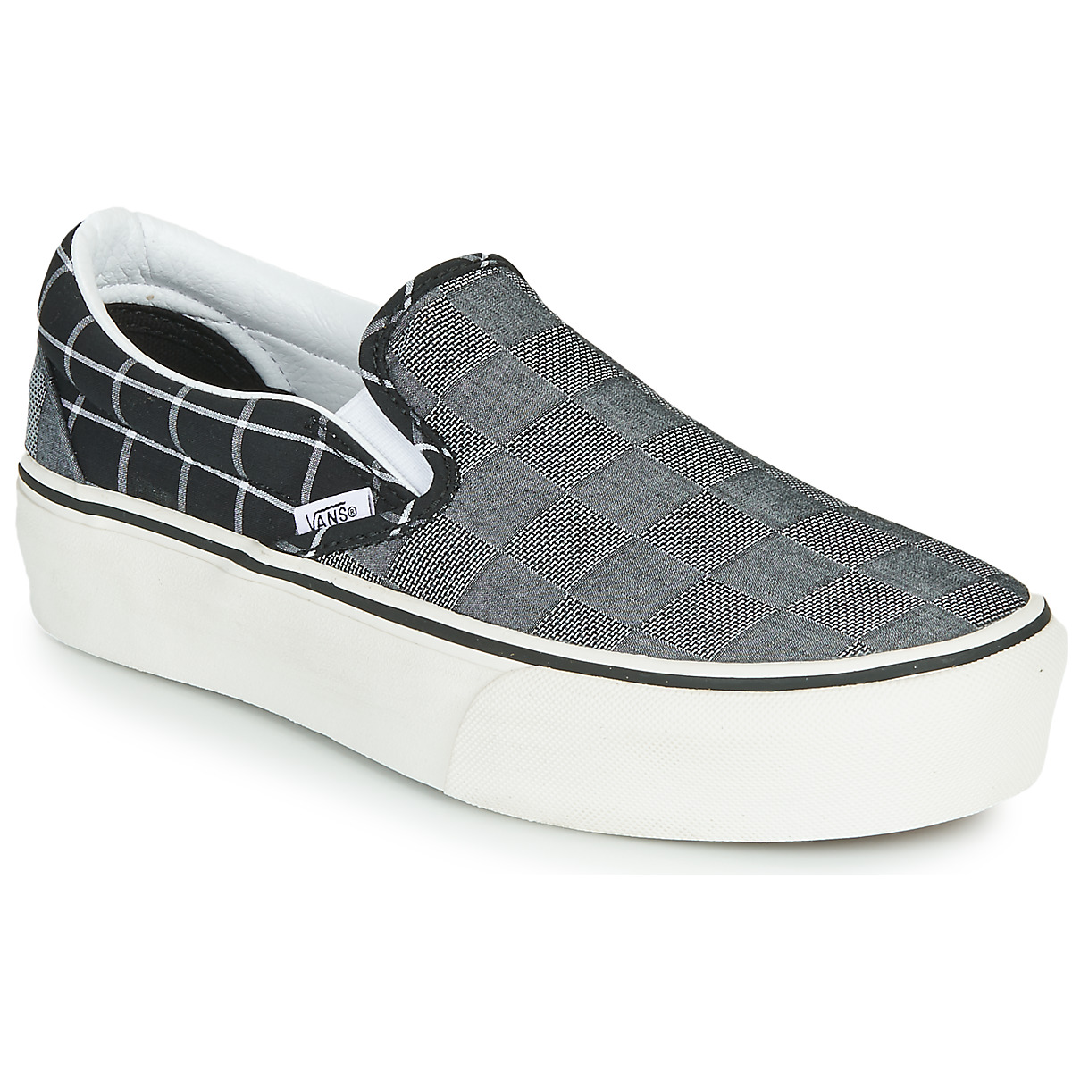 Vans - CLASSIC SLIP-ON PLATFORM - Grey