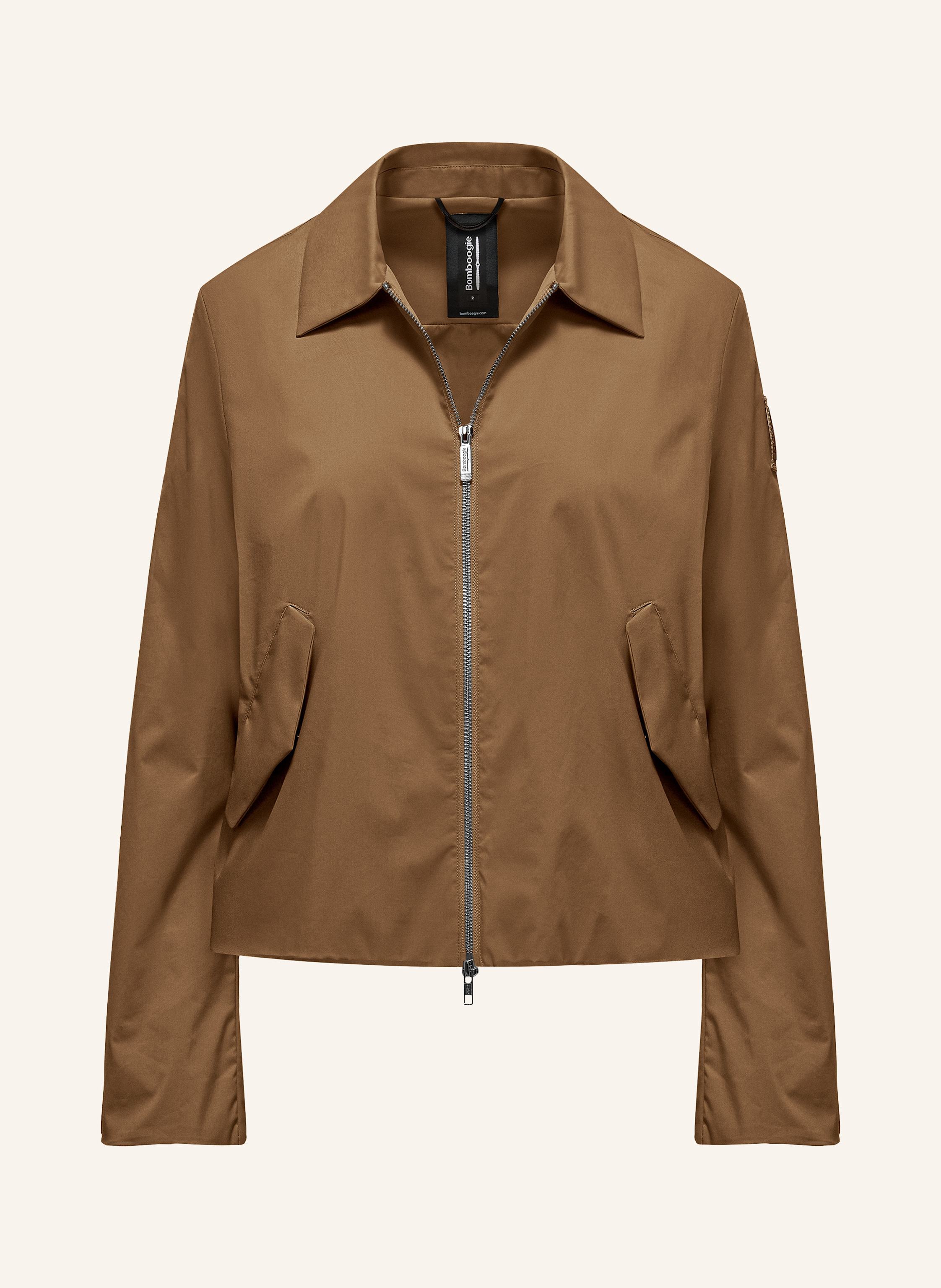 BOMBOOGIE Jacke mit Kragen und Reißverschluss