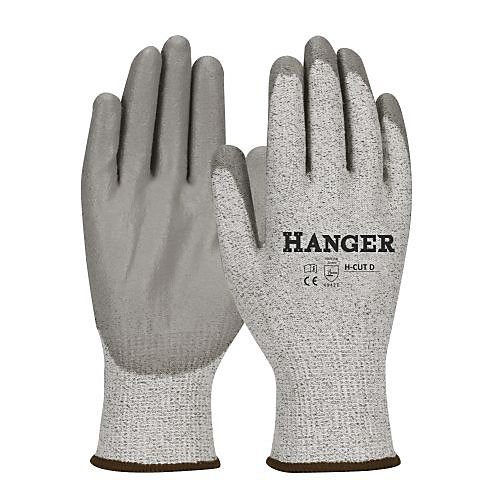 Gants de travail H-Cut T 08 enduit polyuréthane en 3 paires - HANGER - 300045