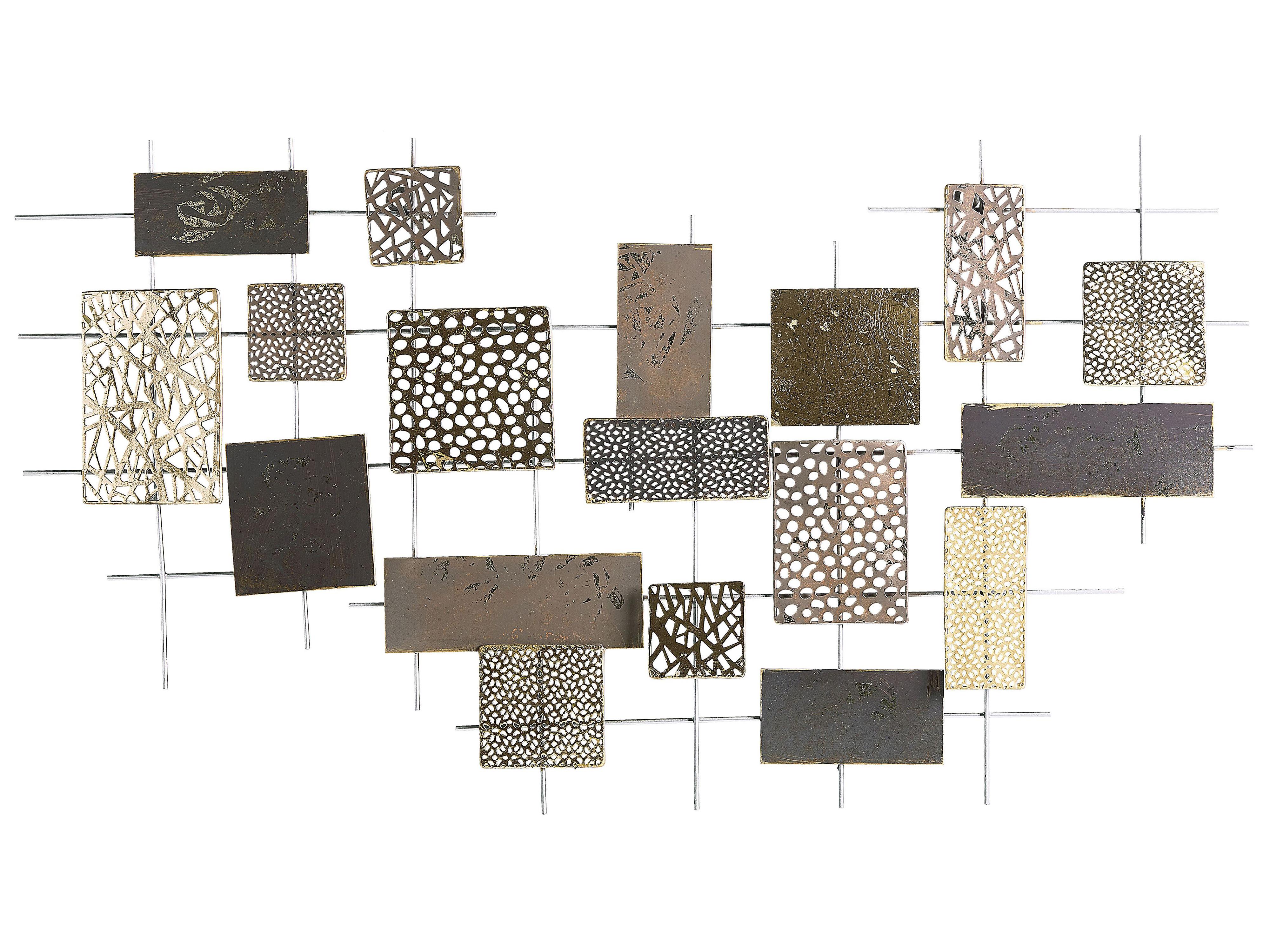 Wall Decor ASTATINE Metal 50 cm Gold