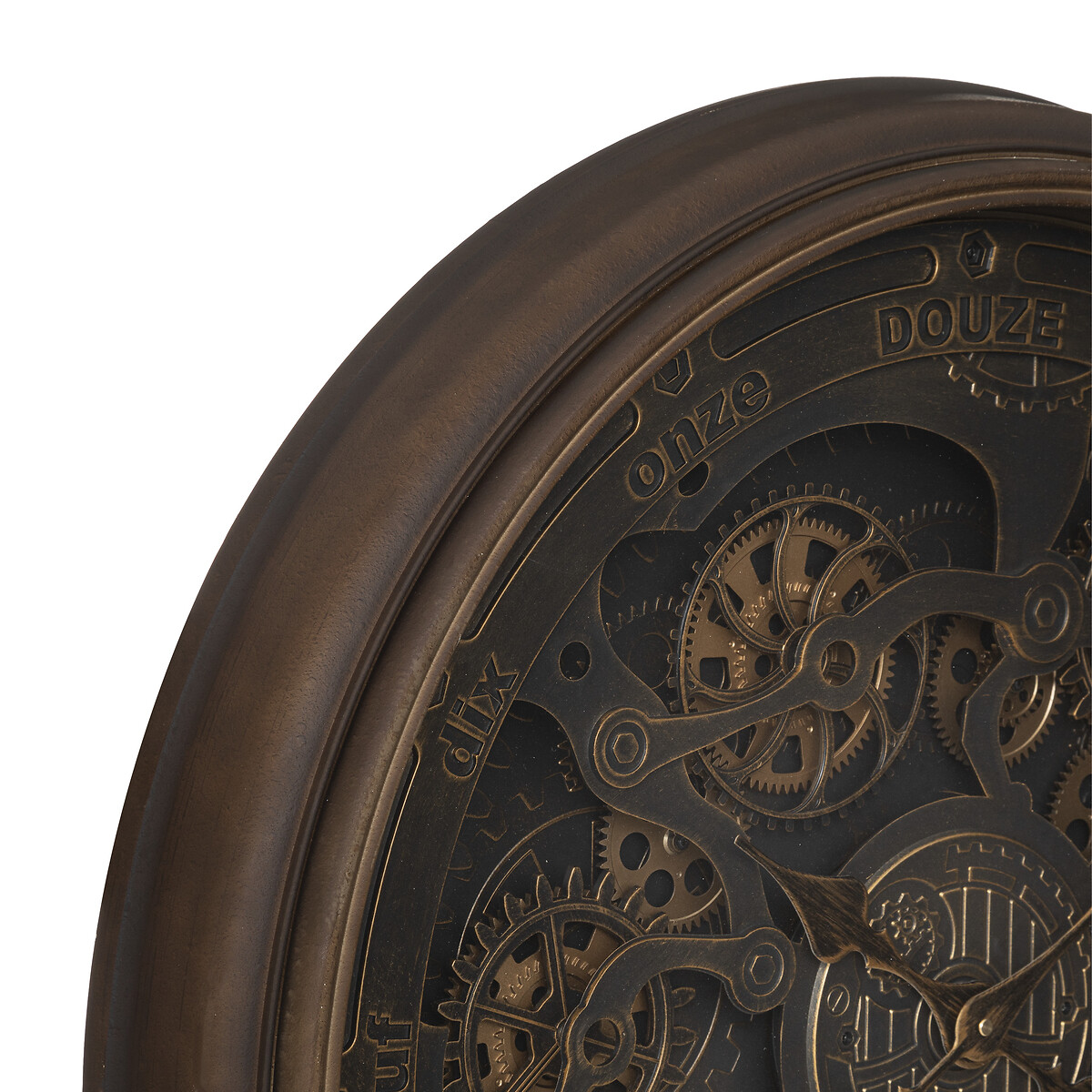 Clock"Alban" Glass, D.76 cm