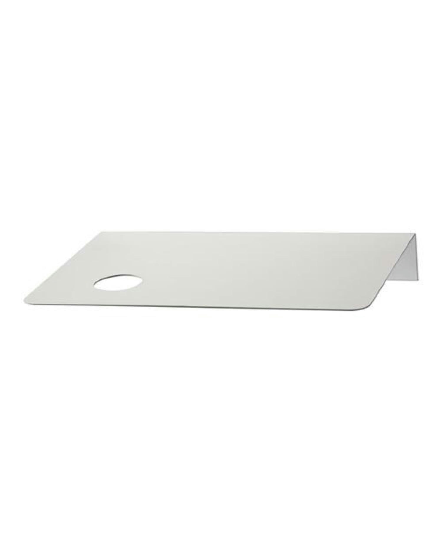 SUPPORT 1 - Applique murale longue en acier blanc