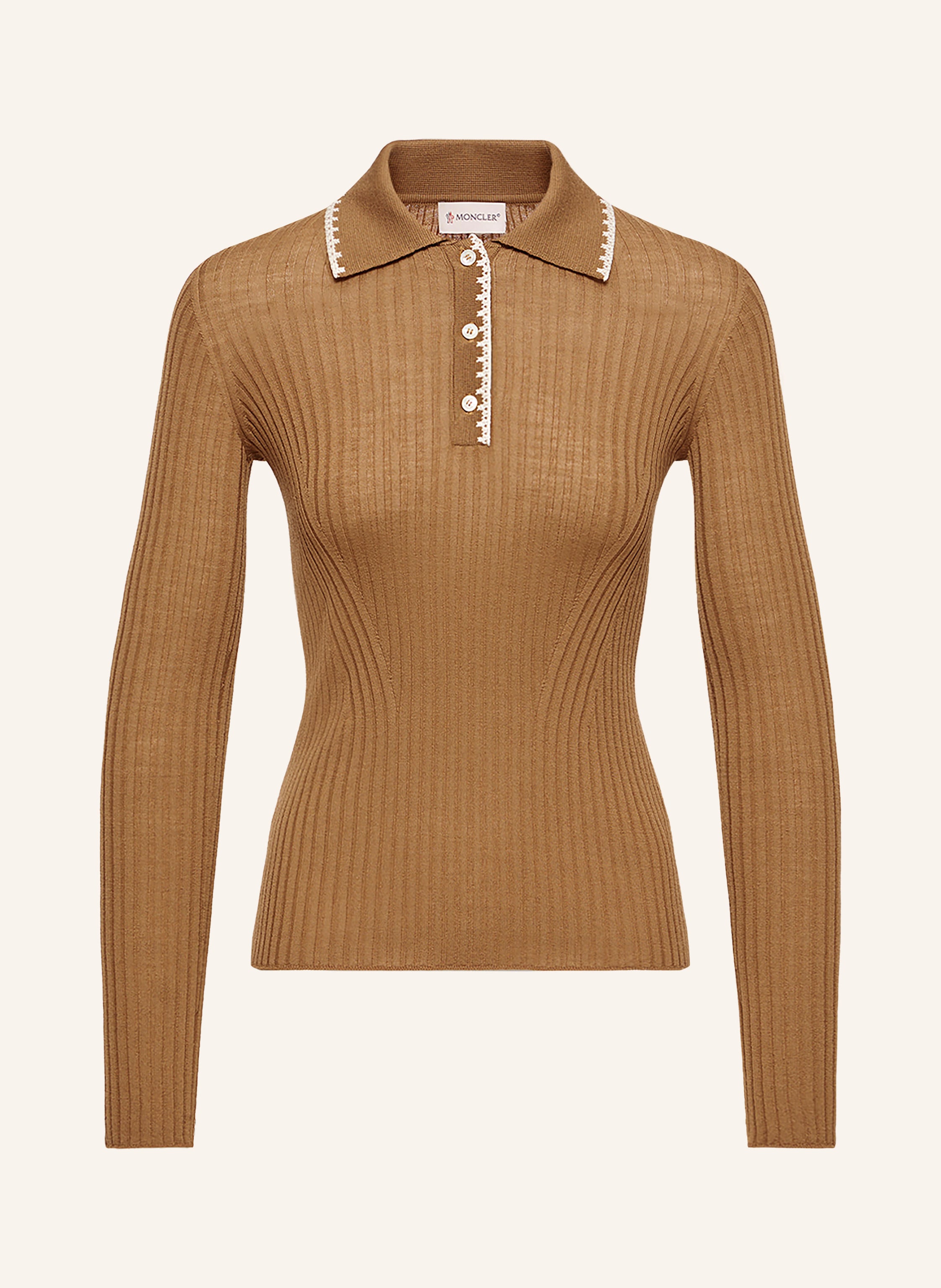MONCLER Strick-Poloshirt