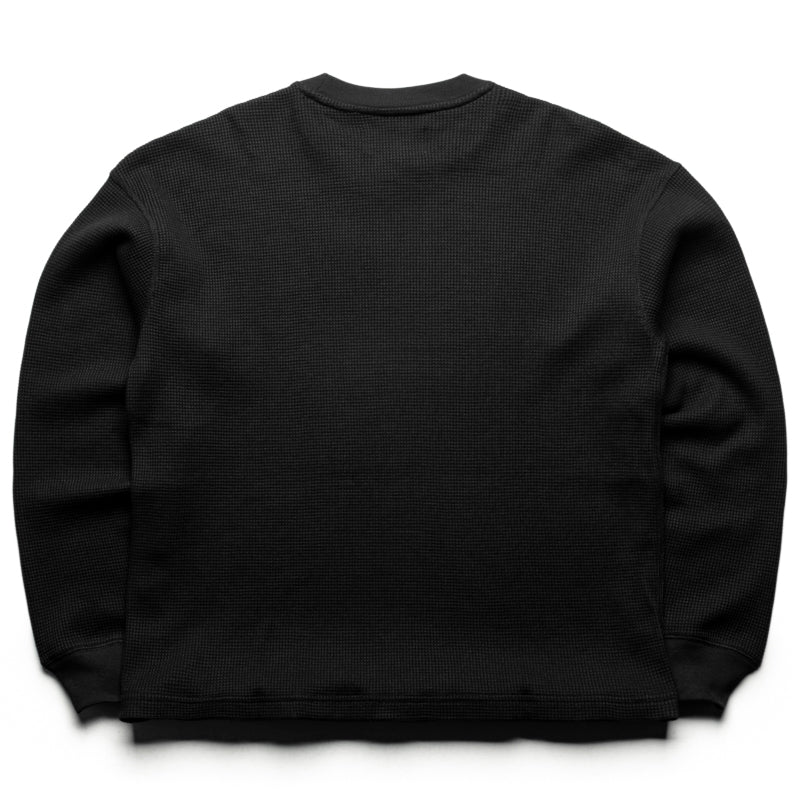 Jordan Flight Mountainside Waffle L/S Tee - Black/White