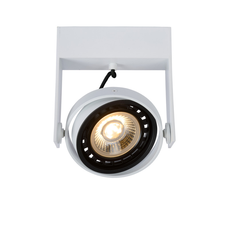 Spot LED Griffon blanc dimmable GU10 12 W LUCIDE