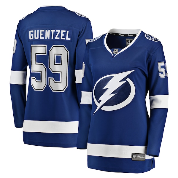 Jake Guentzel Tampa Bay Lightning  Women's Home Premier Breakaway Player Jersey - Blue