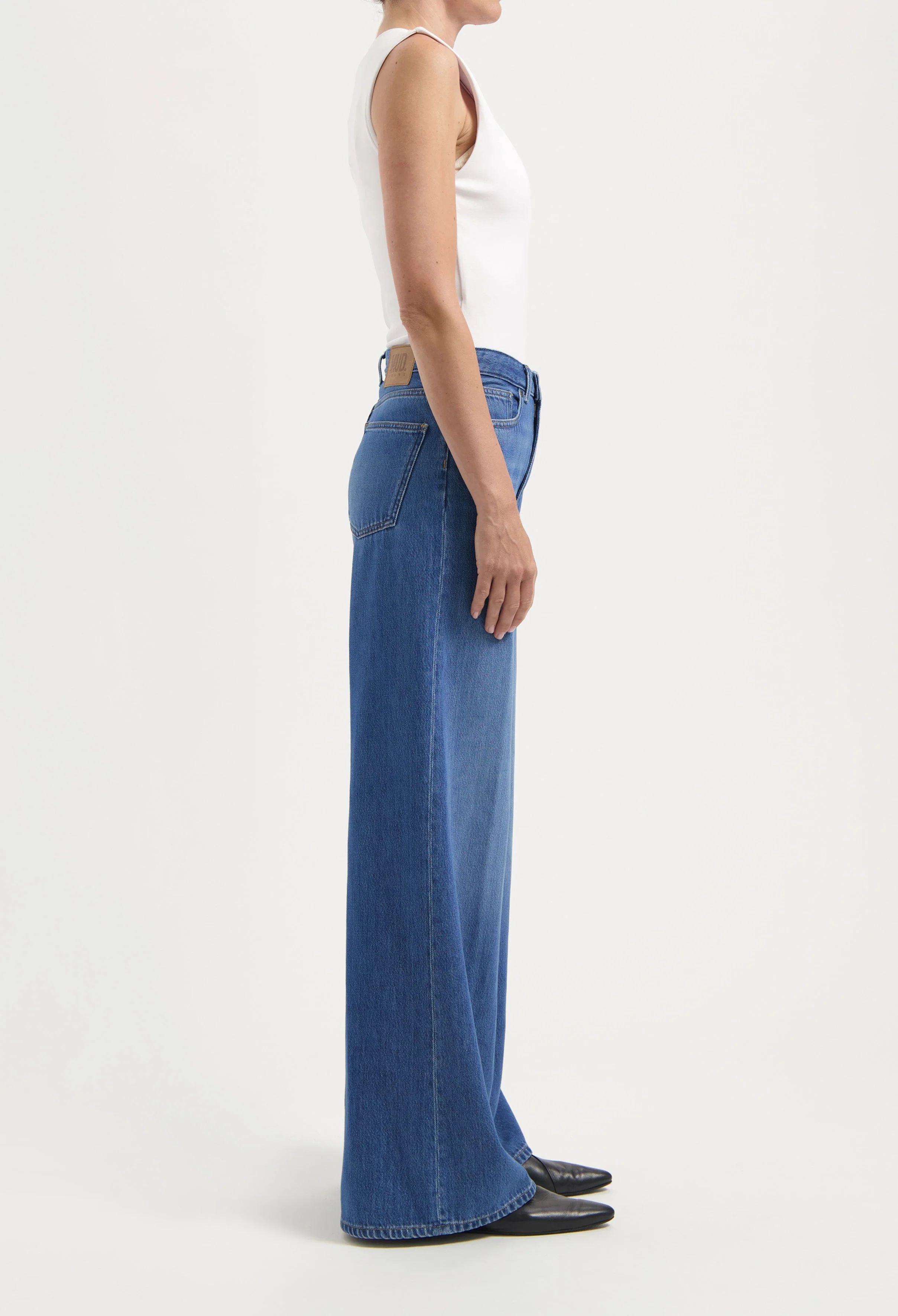 Sara High Loose Flow - Medium Vintage Stone