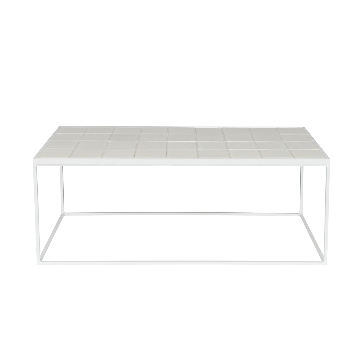 Zuiver Glazed Salontafel 93x42,5 cm Wit