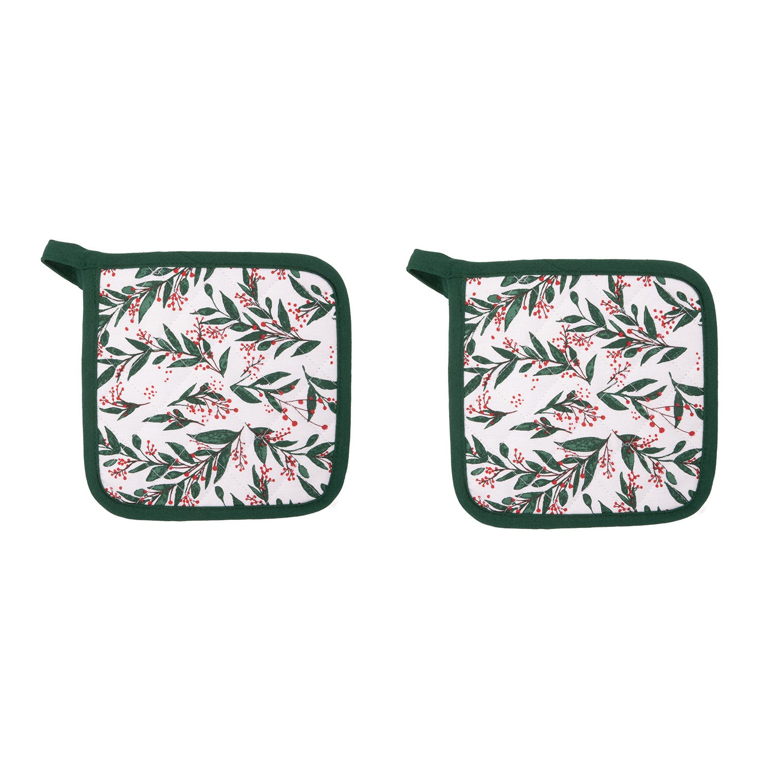 Set 2 presine forno 20x20 cm agrifoglio