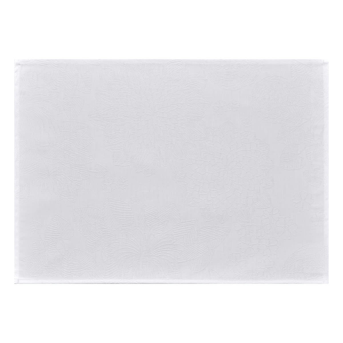 MARIE-GALANTE - Set de table en coton blanc 52 x 38